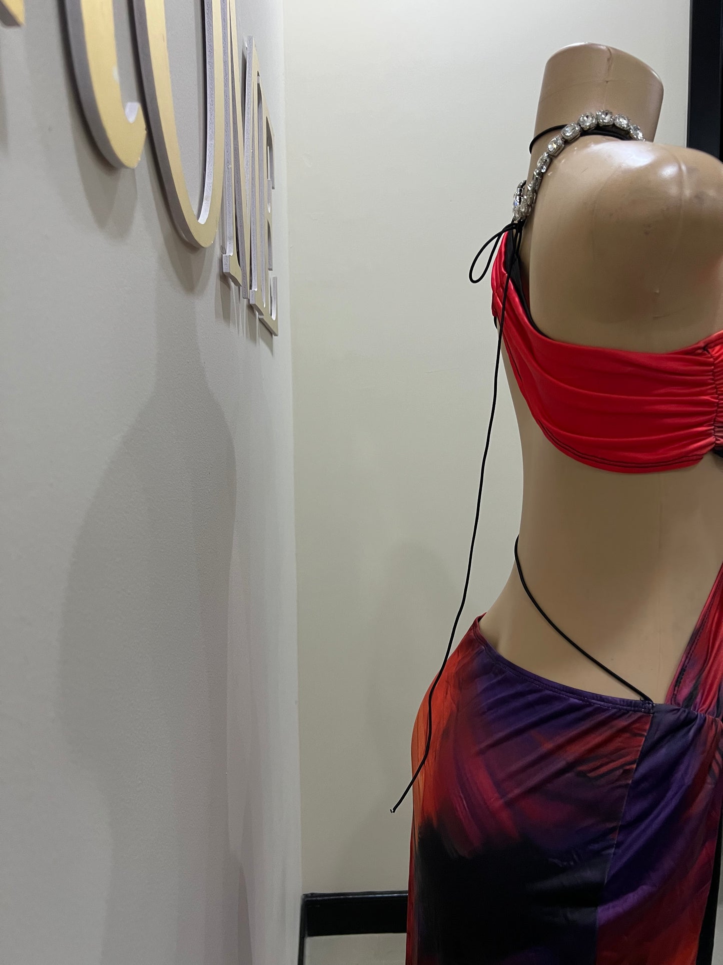 Amelia Giselle Dress (Abstract)