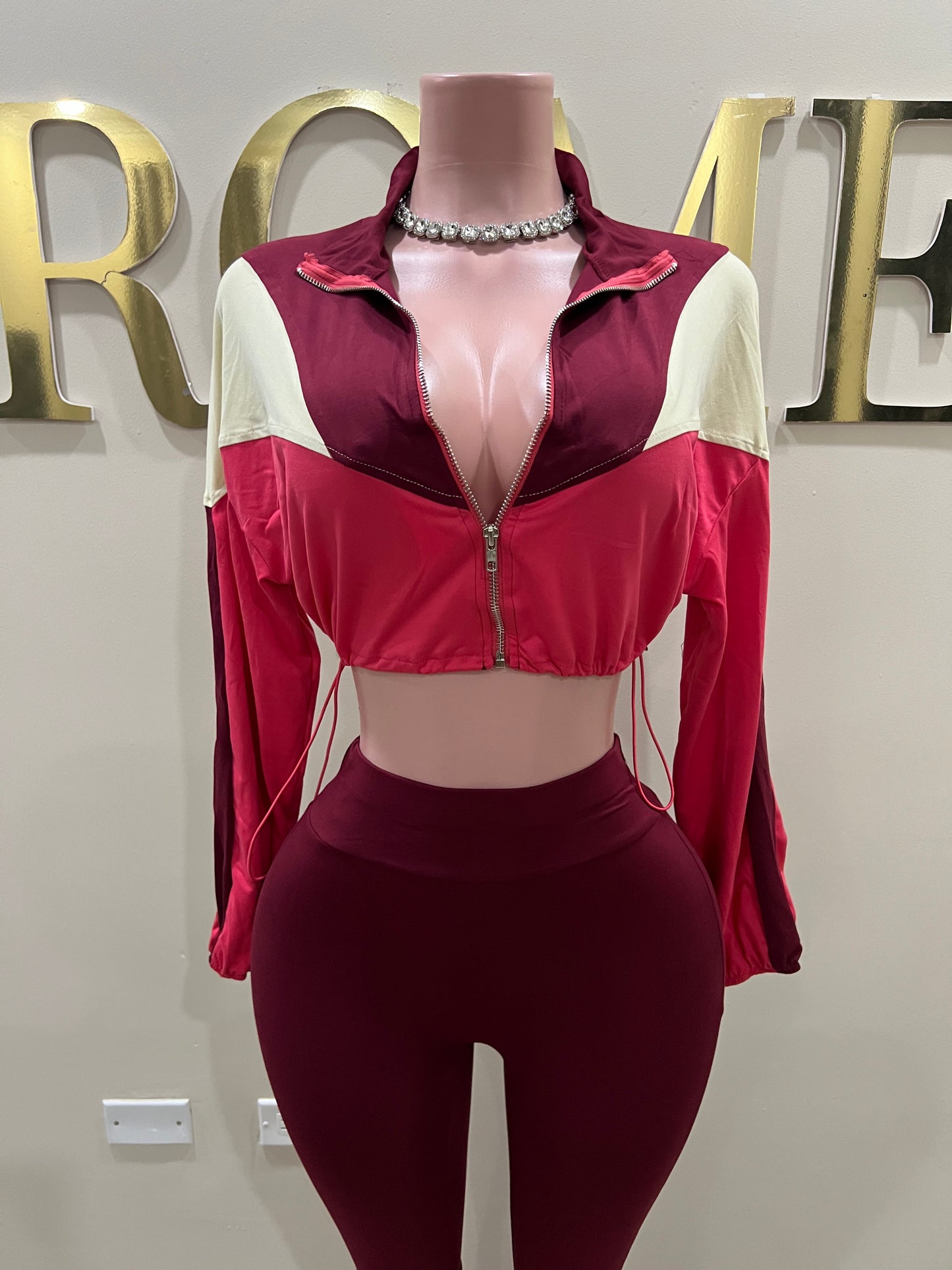 Candy Tracksuit (Burgundy)