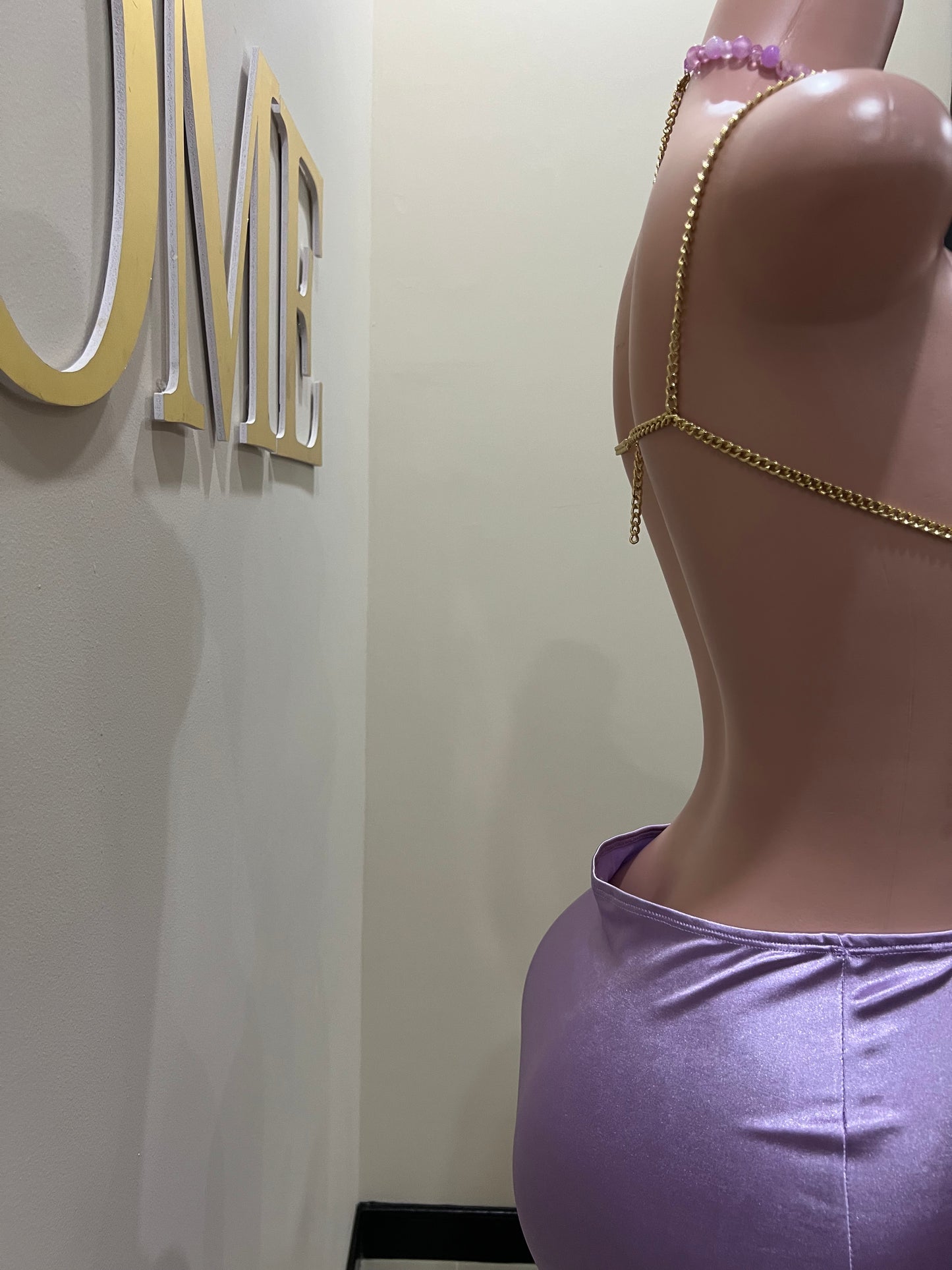 Priya Beaded Top Only (Purple)