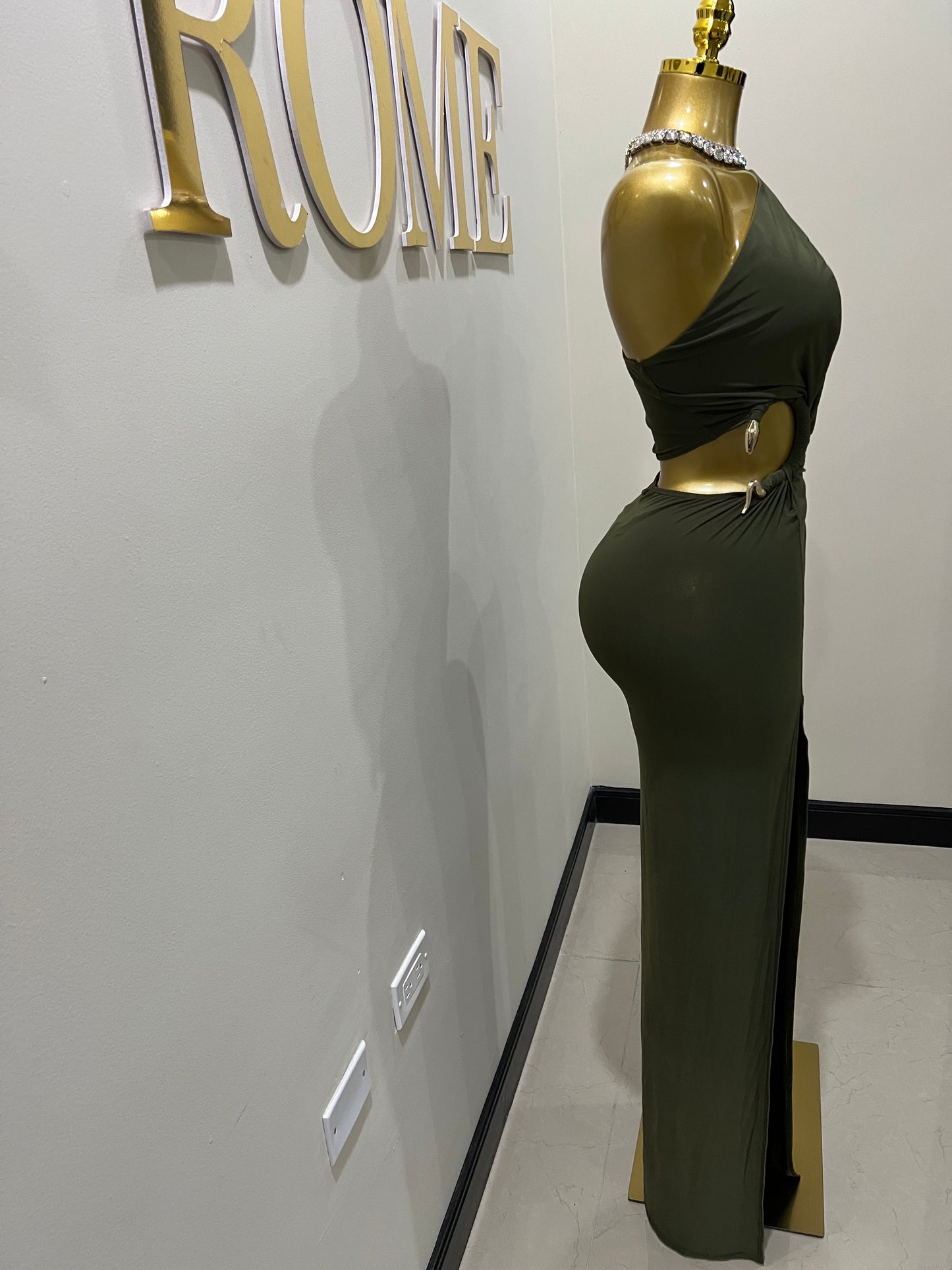 Snake Ming Dress (Green)