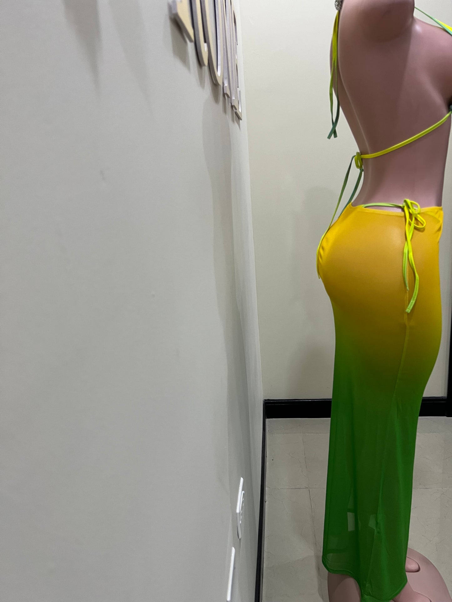 Margarita 3 Pcs Mesh Skirt Set