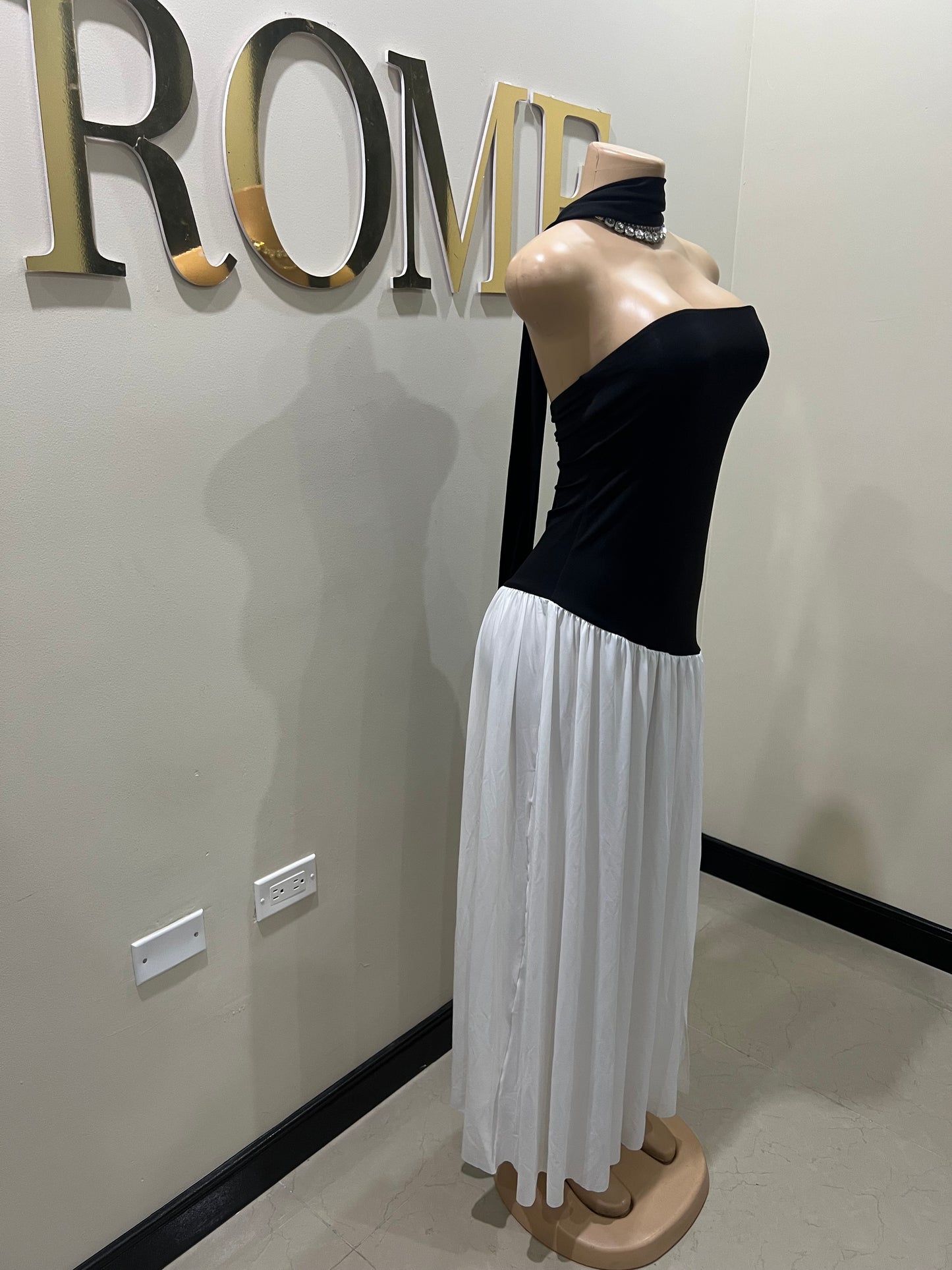 Nara Diana Solange Dress with Scarf