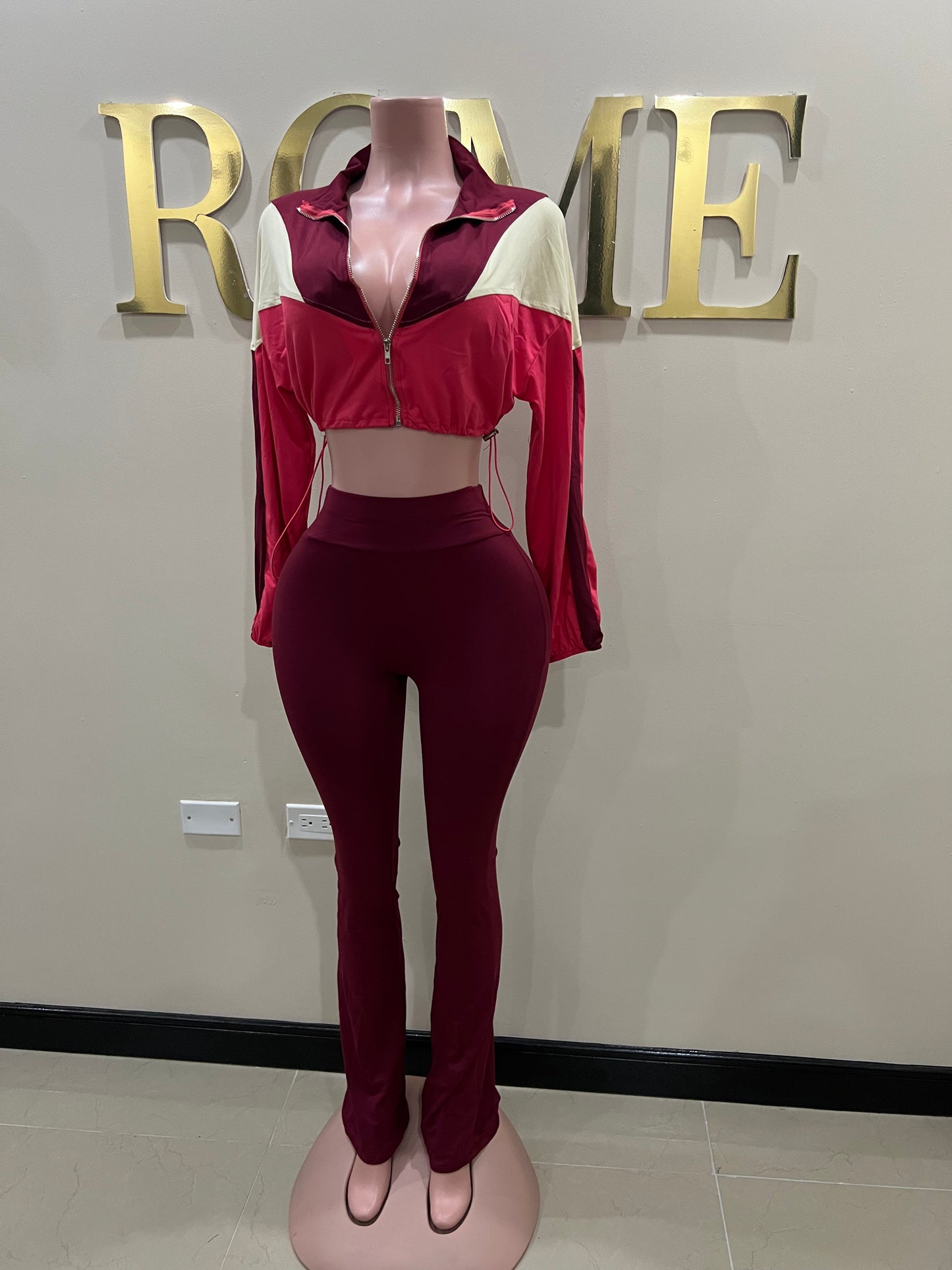 Candy Tracksuit (Burgundy)