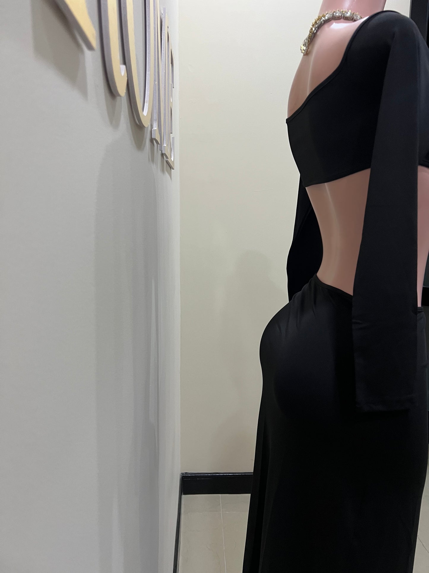 Ming Heart Skirt Set (Black)