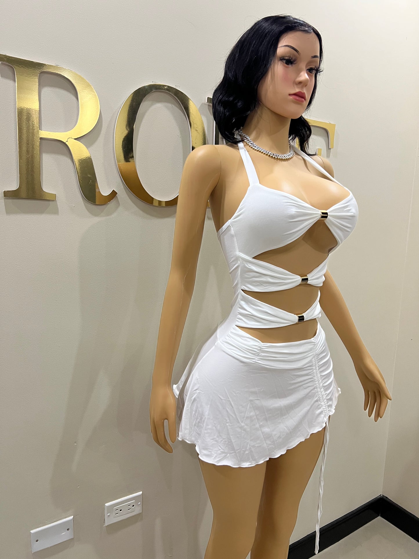 Kitty Femi Dress (White)