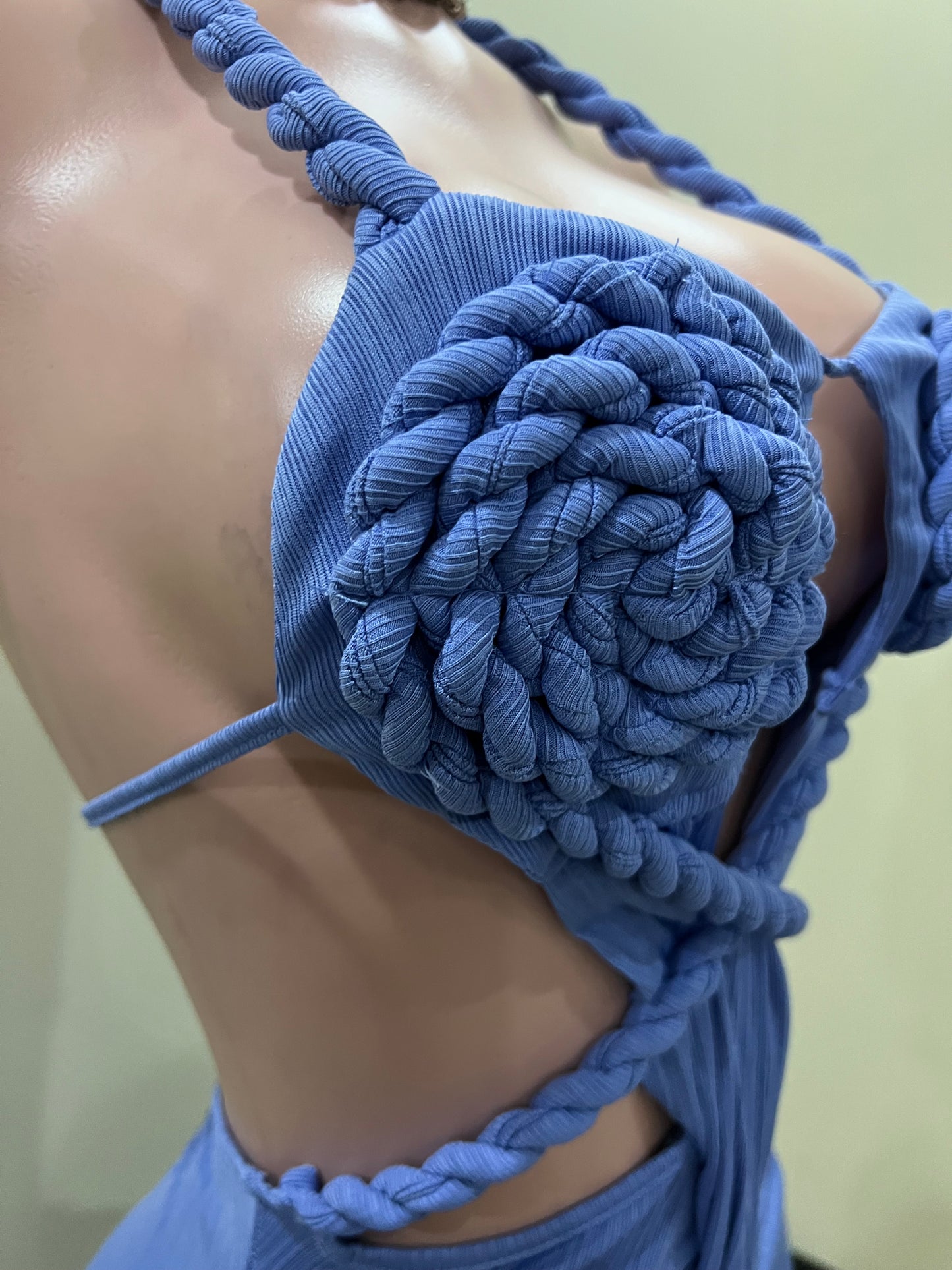 Athena Rope Dress (Blue)