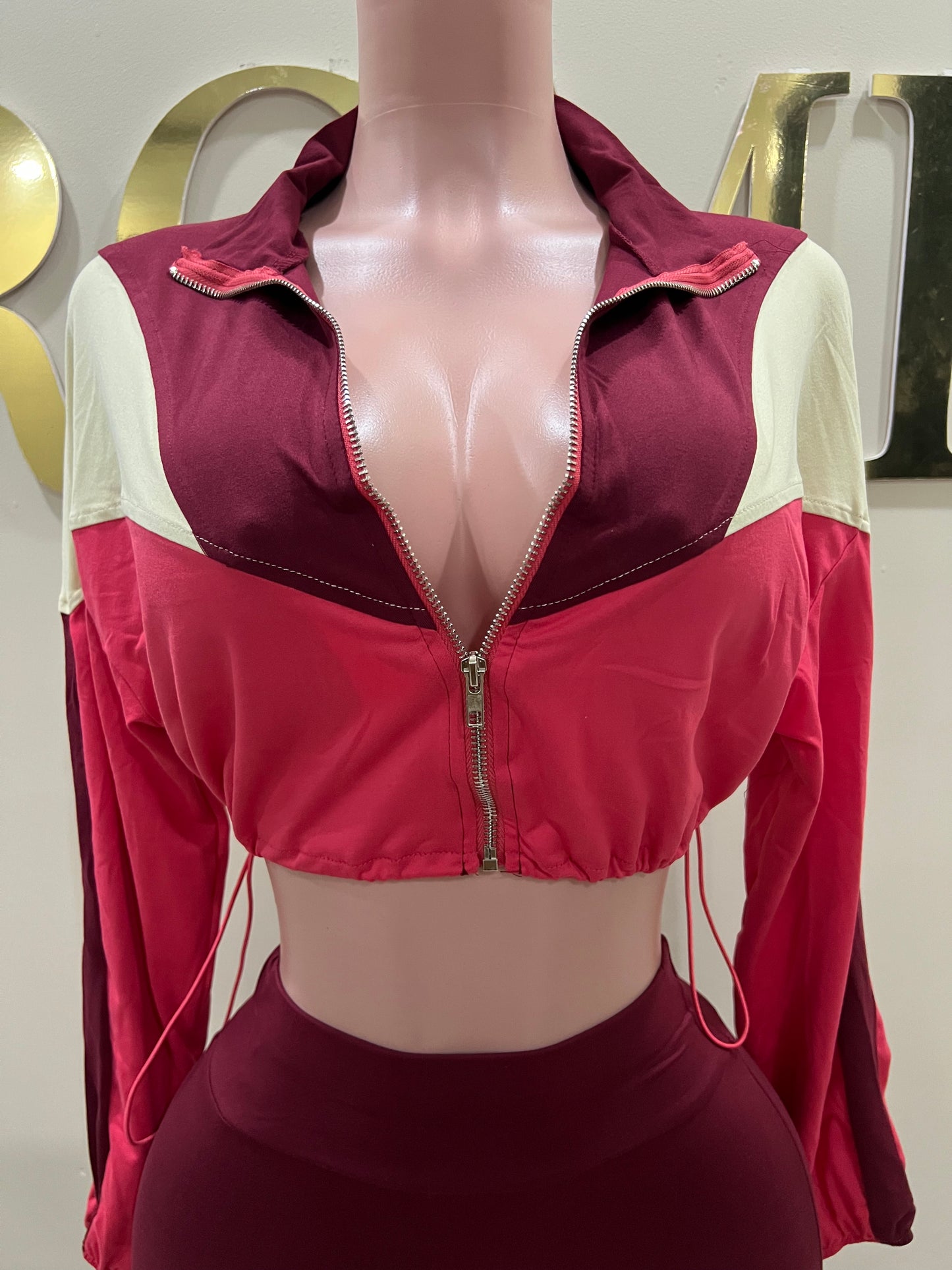 Candy Tracksuit (Burgundy)