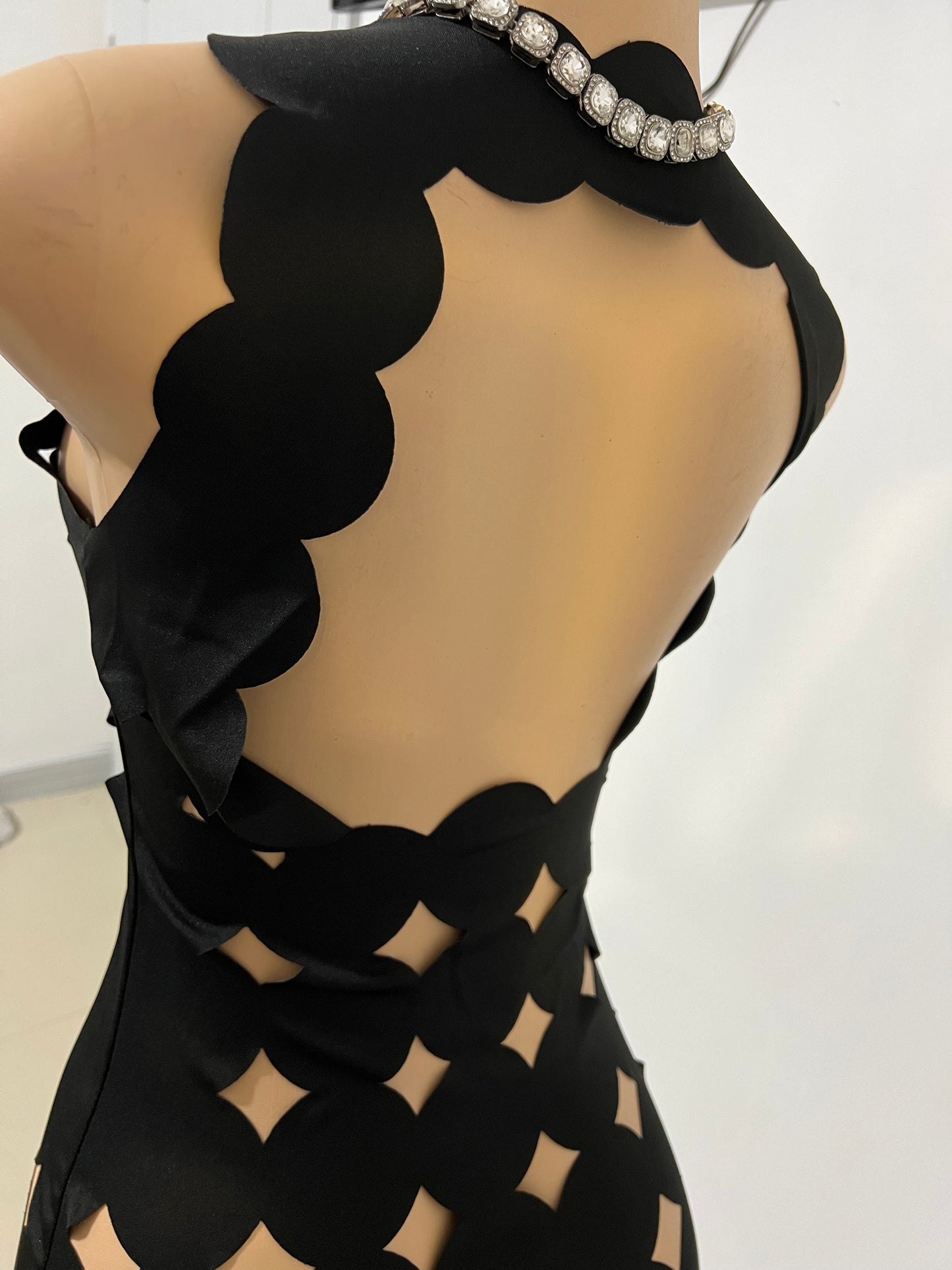 Tracy Cut Out Dress (Black)