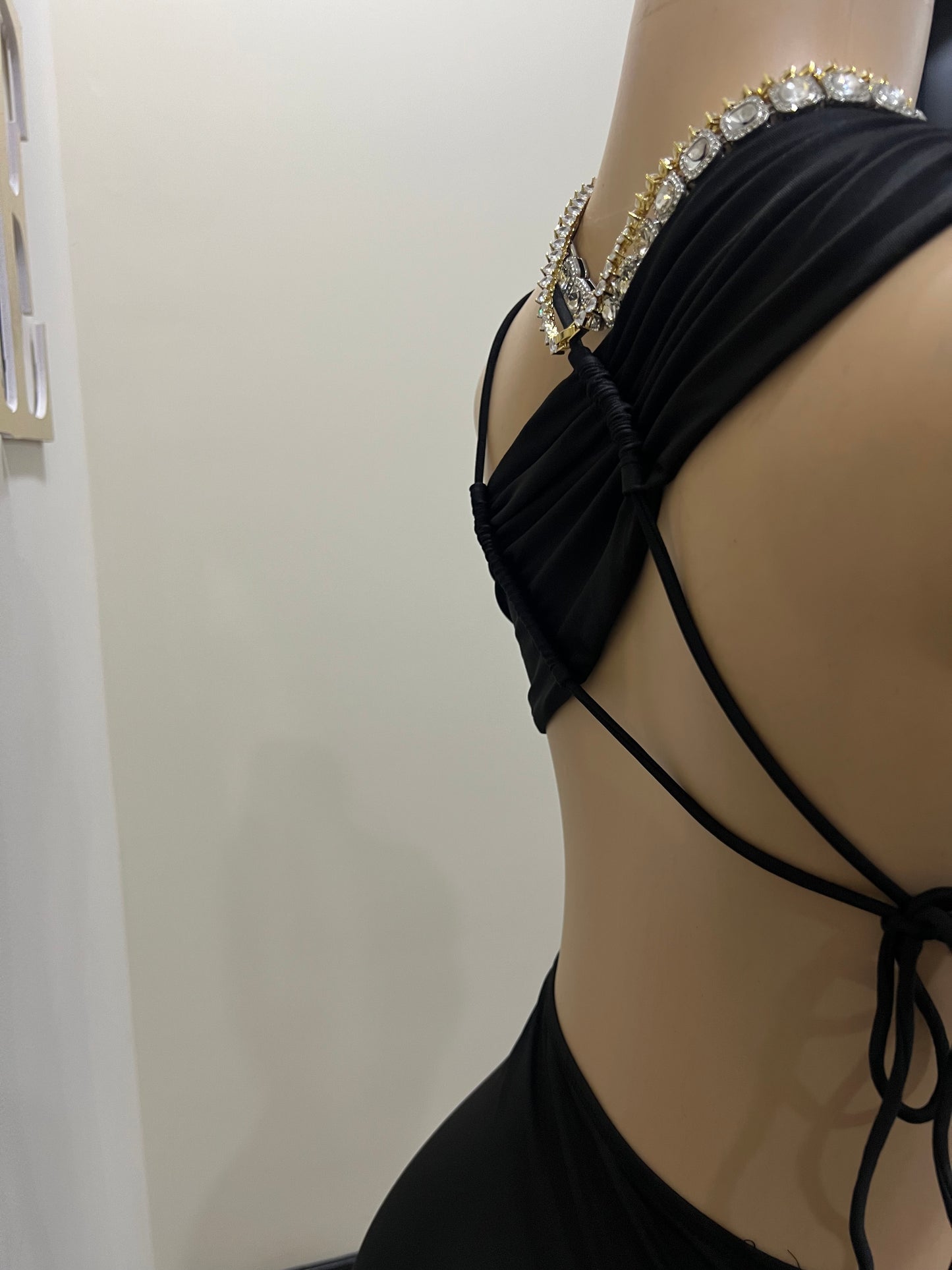 Amelia Giselle Dress (Black)