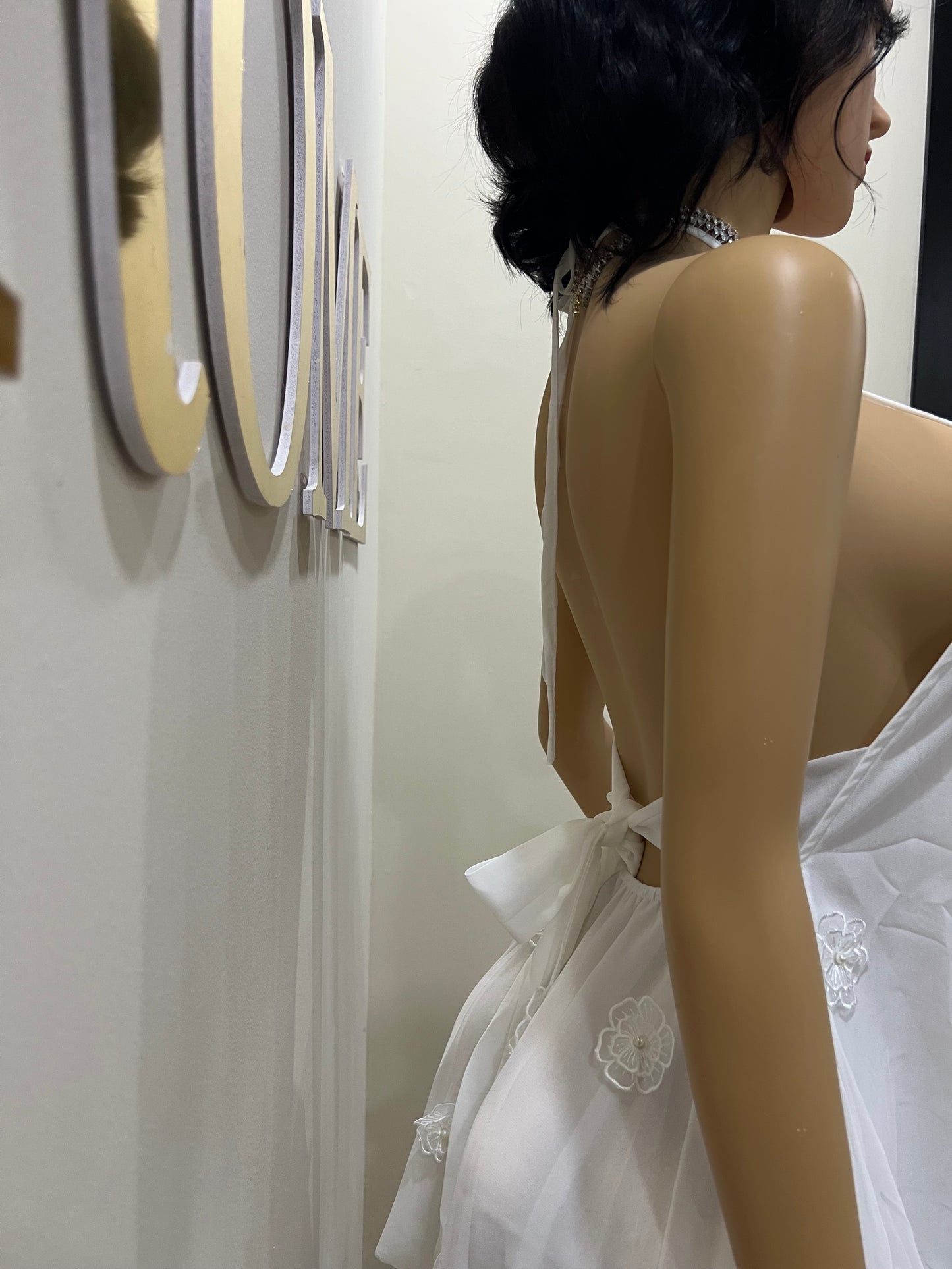 Rumi Petal Dress (White)