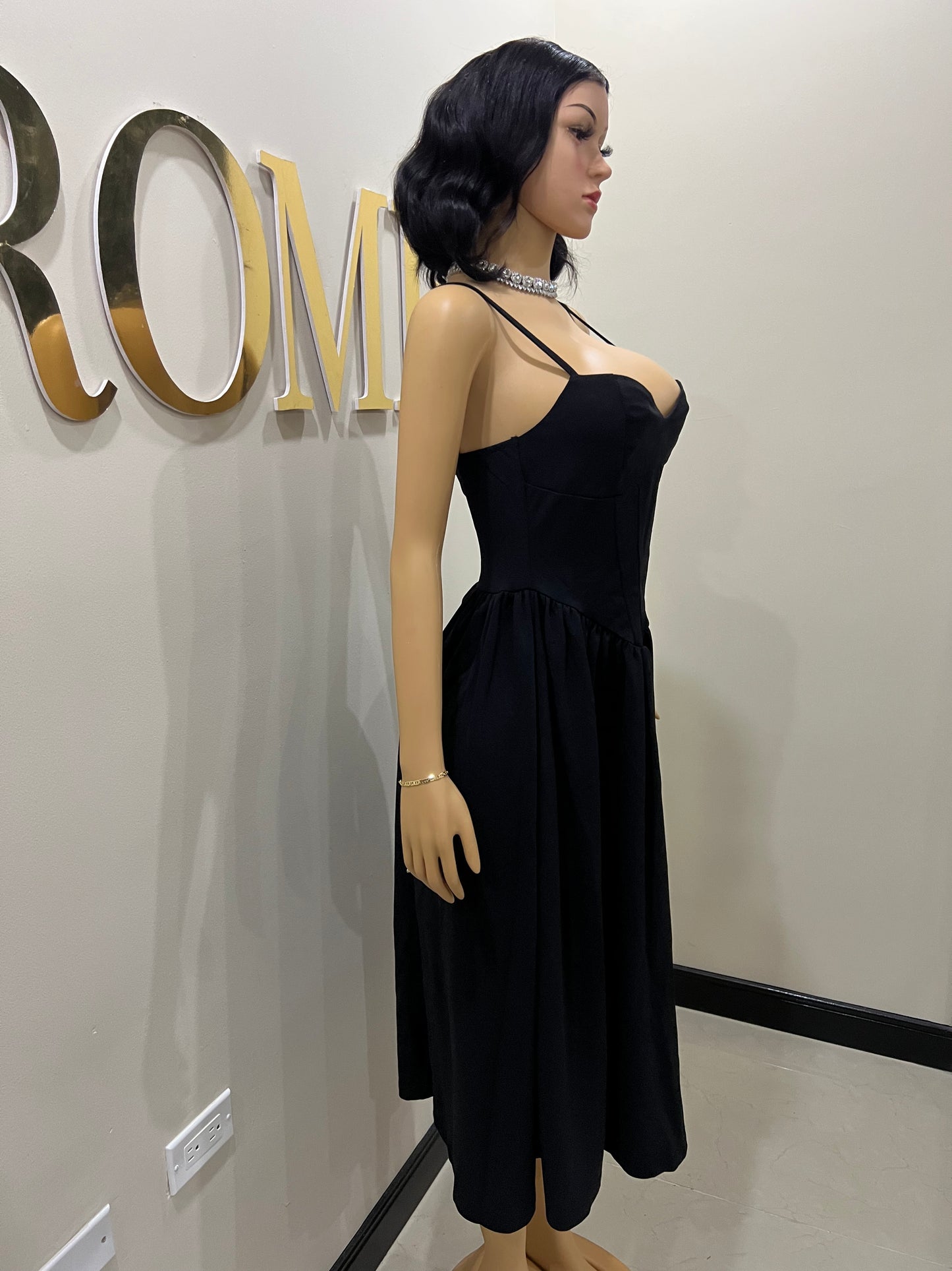 Daisy Diana Dress (Black)