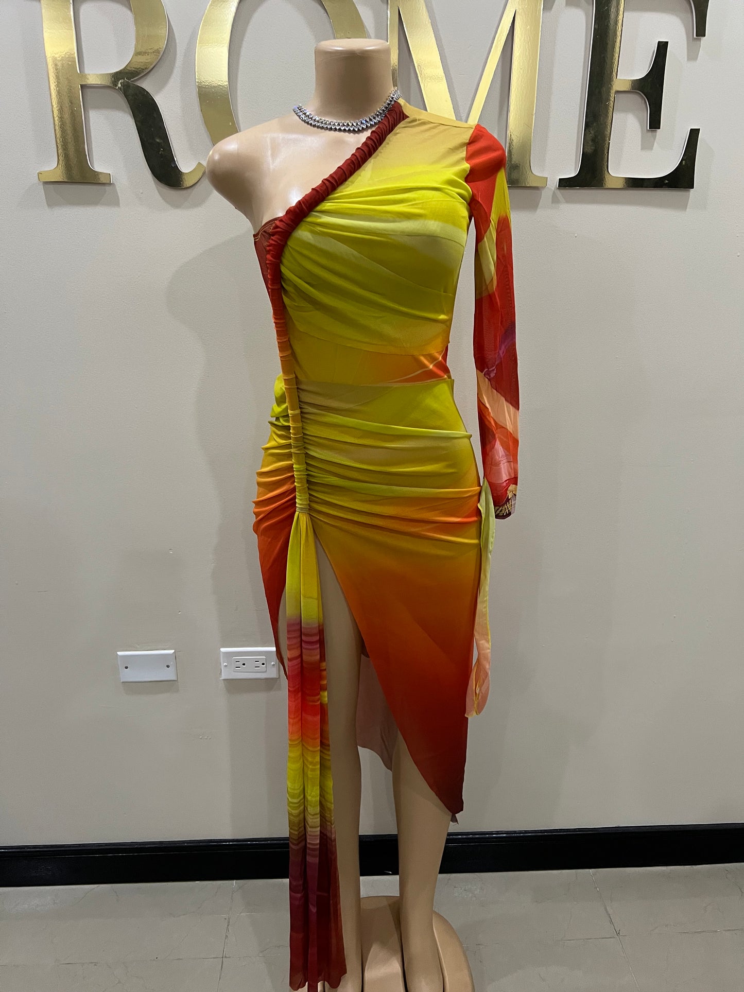 Cairo Carli Mesh Dress