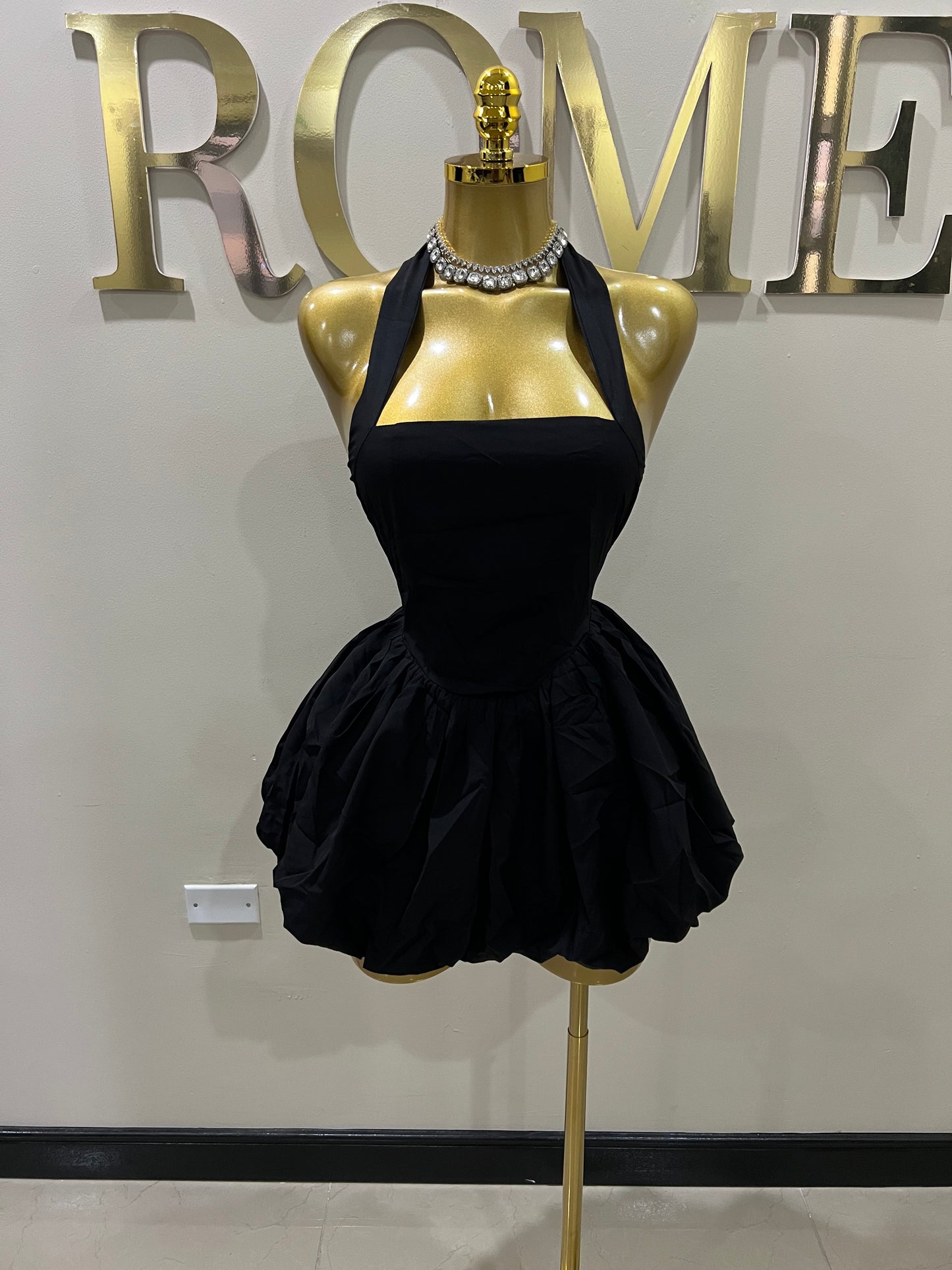 Diana Pumpkin Dress 2 (Black)