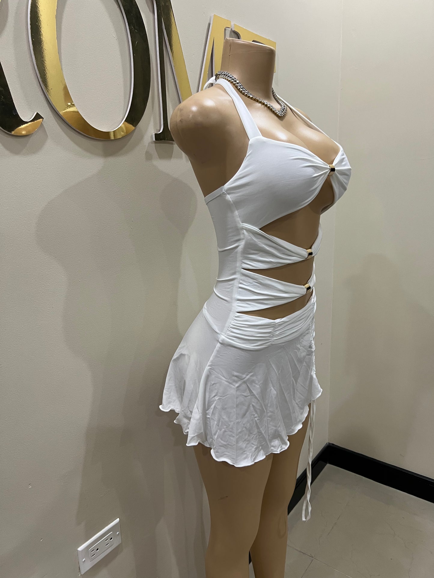 Kitty Femi Dress (White)