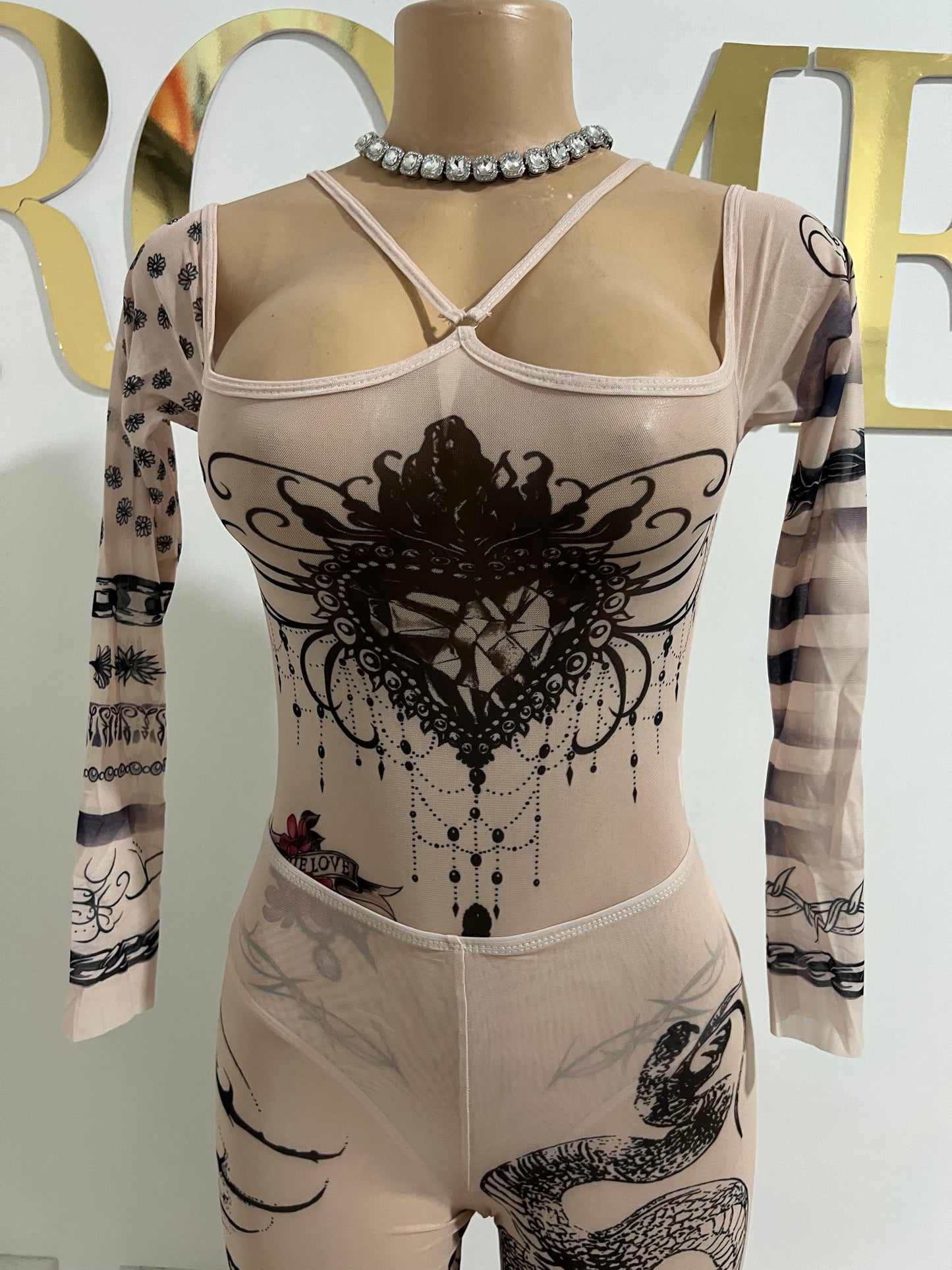 Ming 2 pcs Sheer Tights Set (Light)