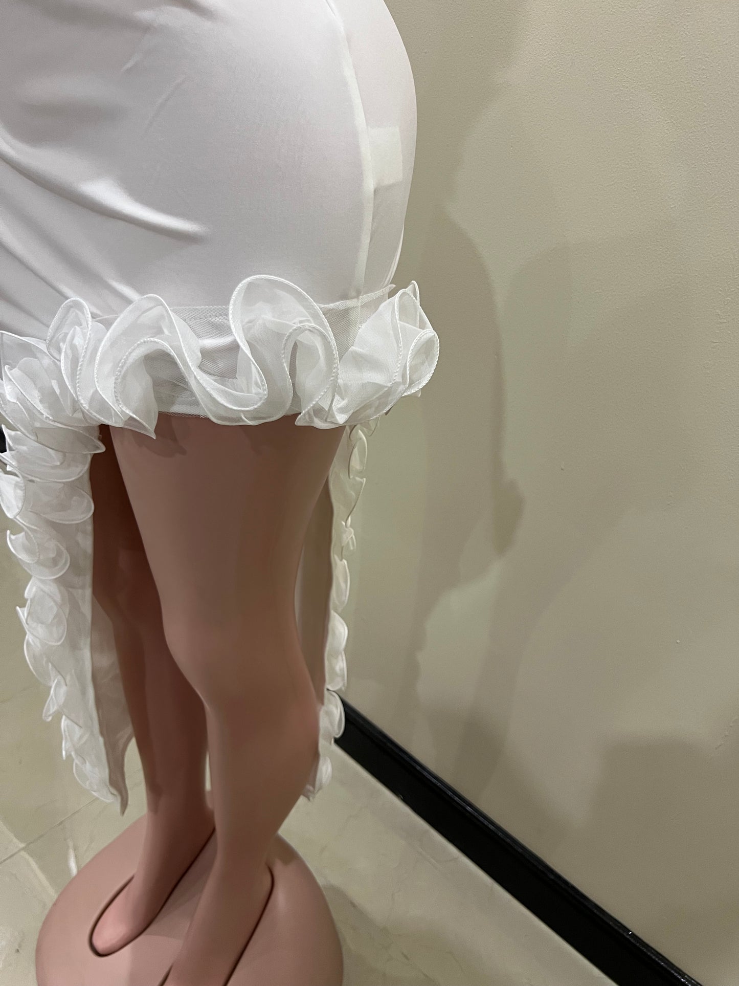Bloom Skirt Set (White)