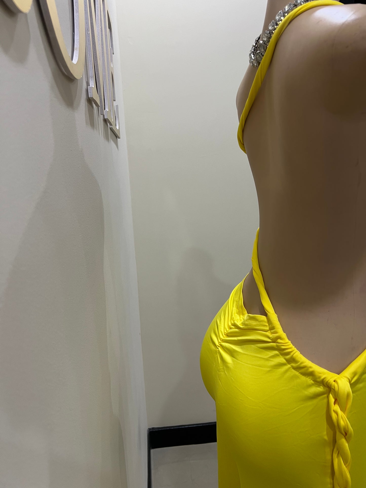 Emma Giselle Jumpsuit (Yellow)