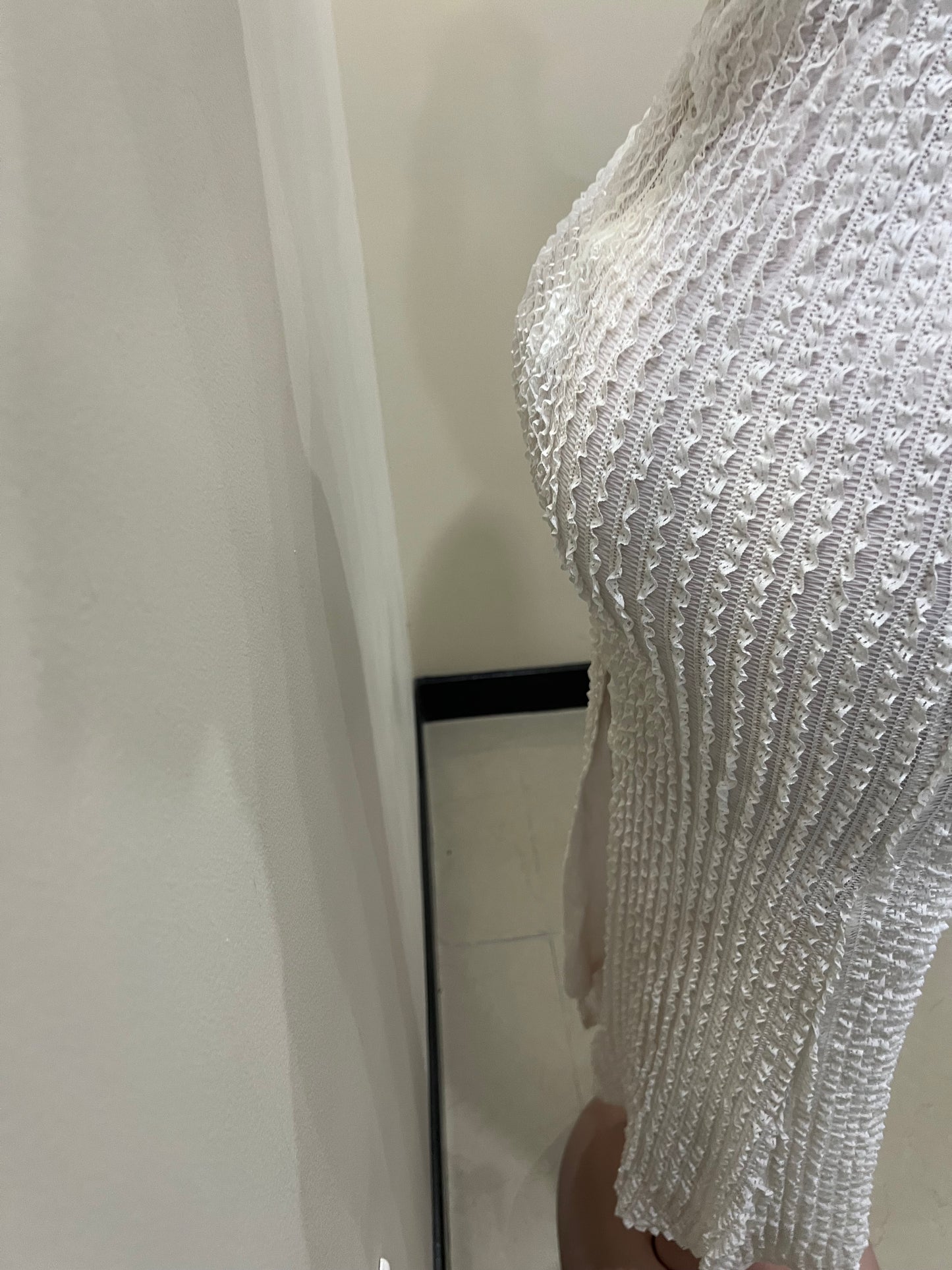 Mila Flower Dress (White)
