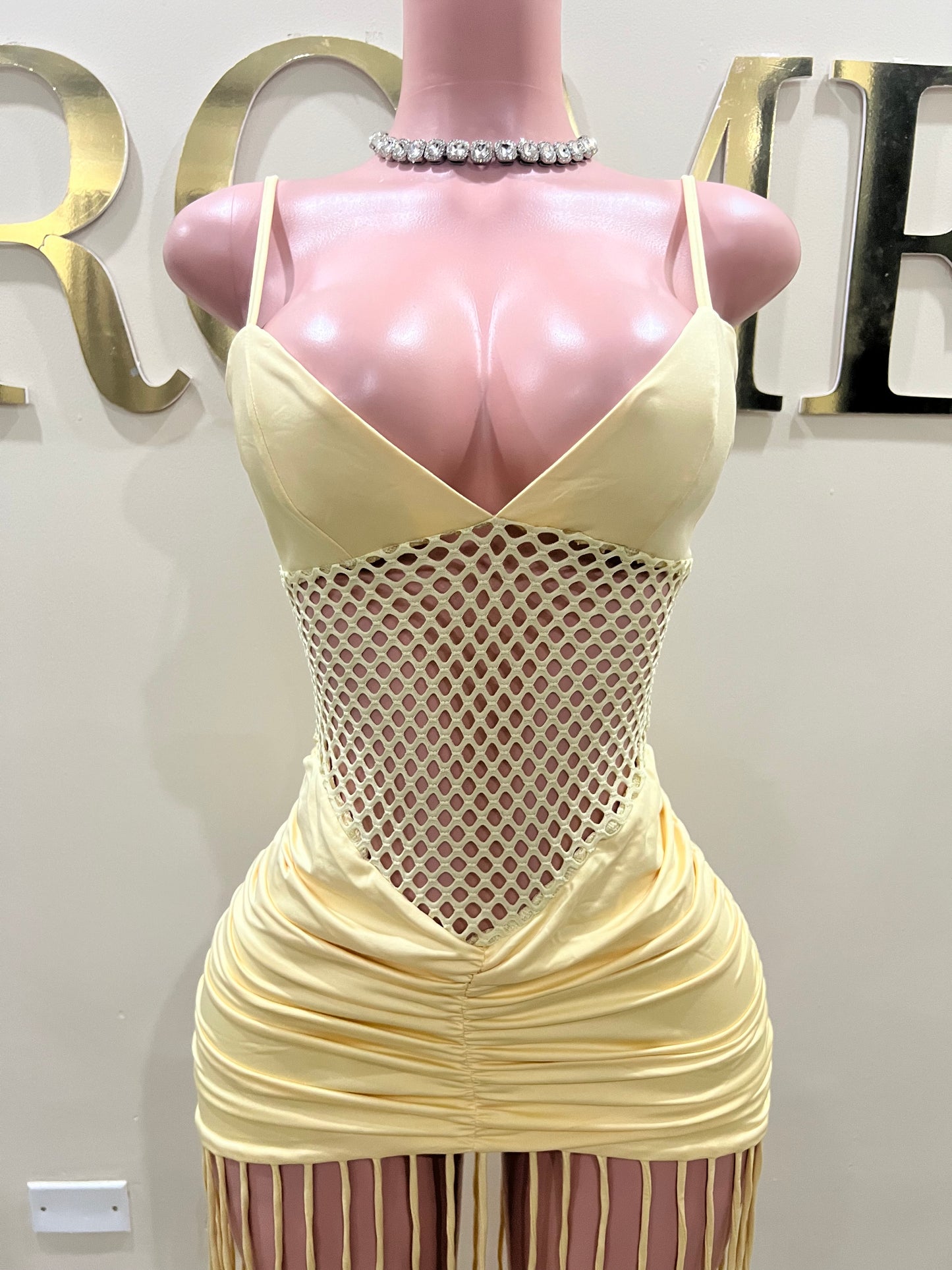 Martina Mini Fringe Dress