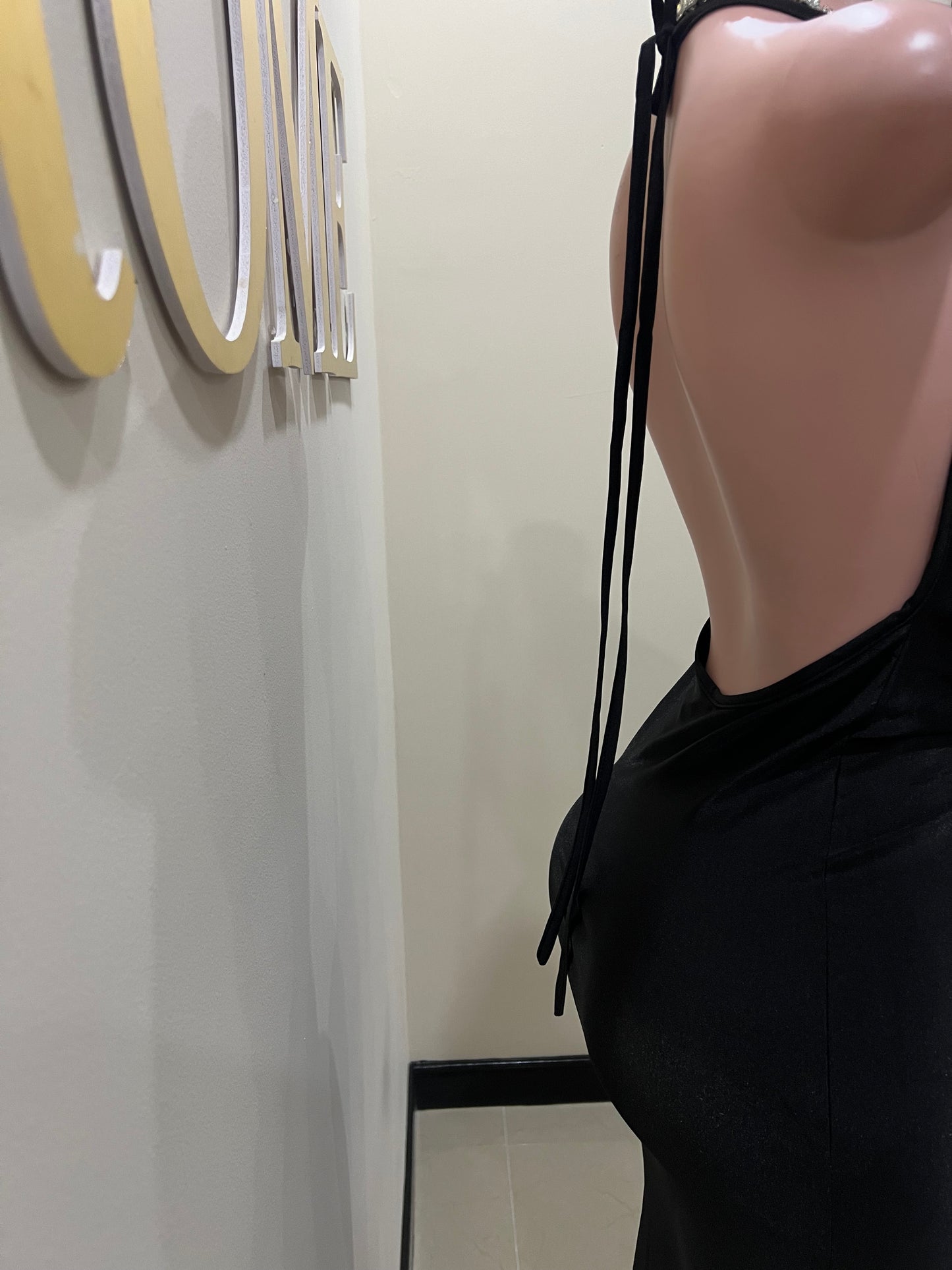 Sinatra Slay Dress (Black)