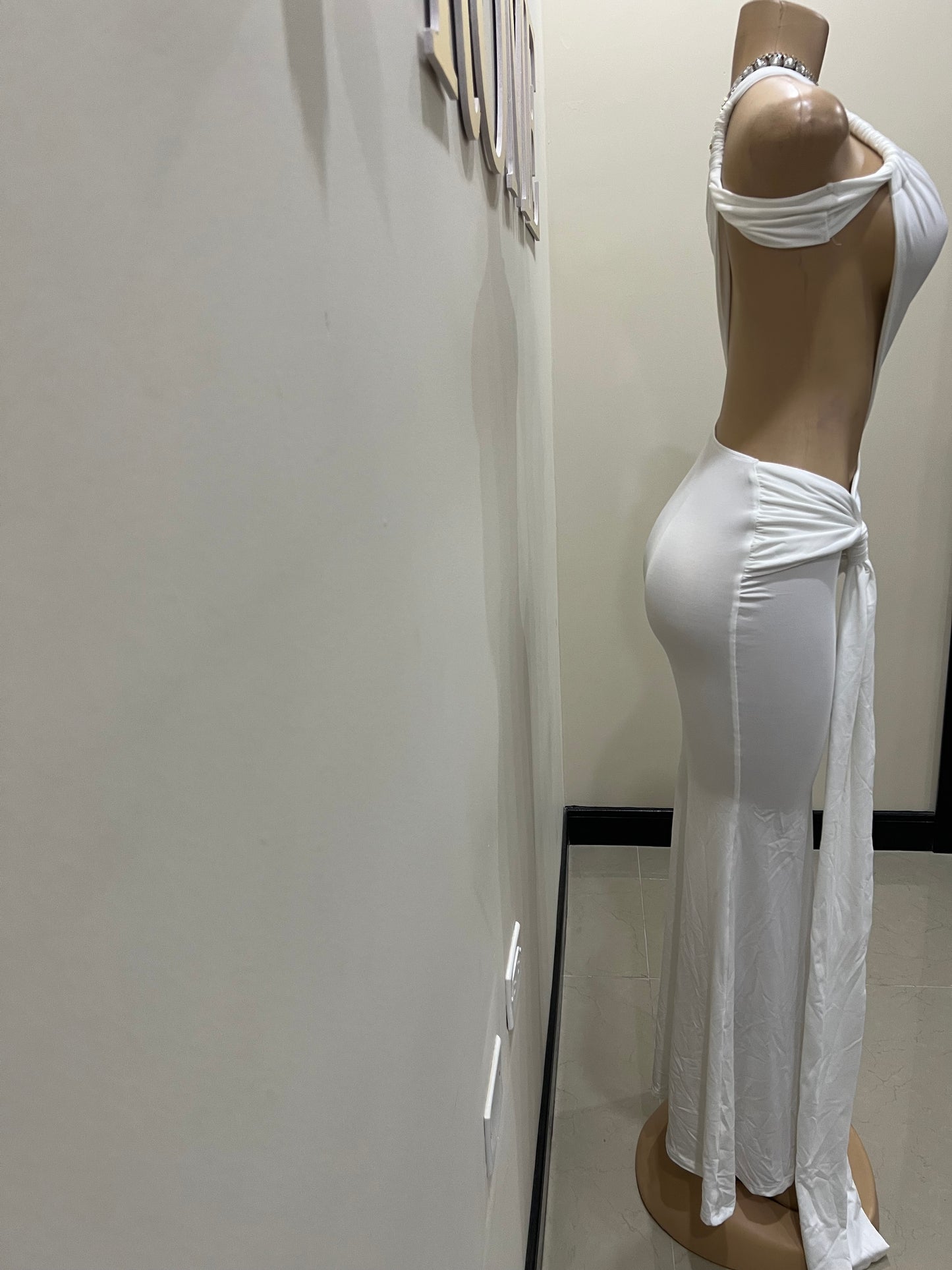 Emma Giselle Dress (White)