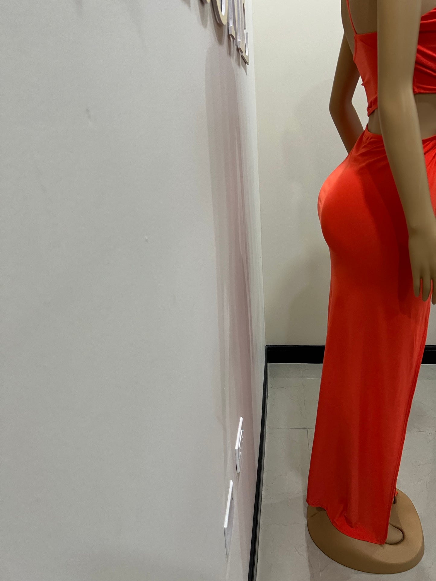 Snake Ming Dress (Orange)