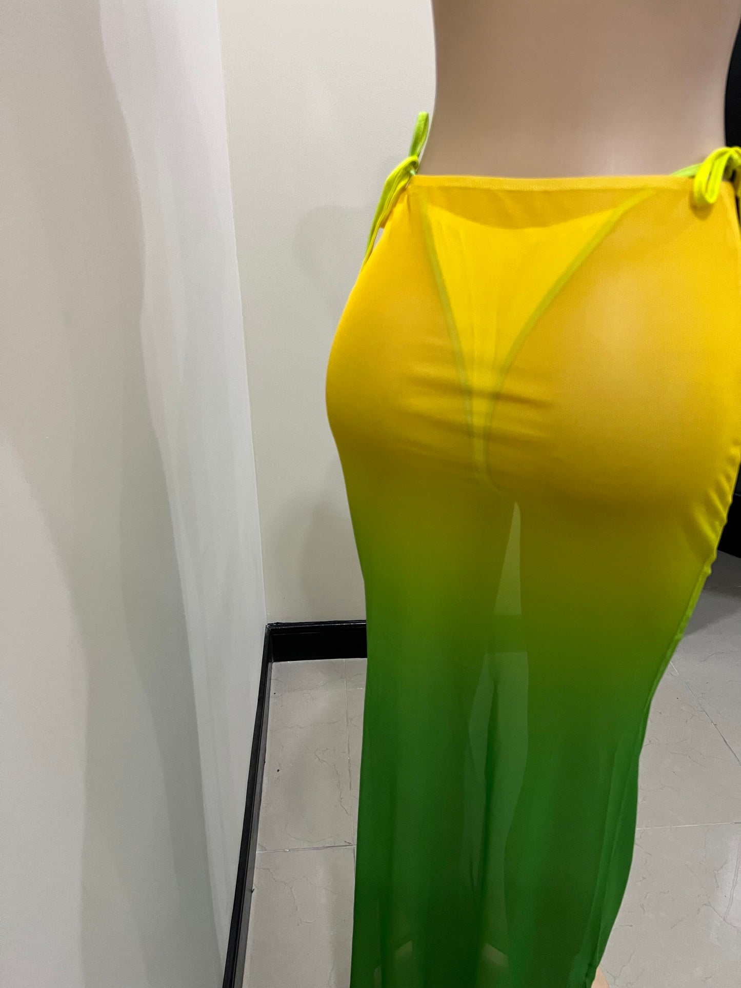 Margarita 3 Pcs Mesh Skirt Set