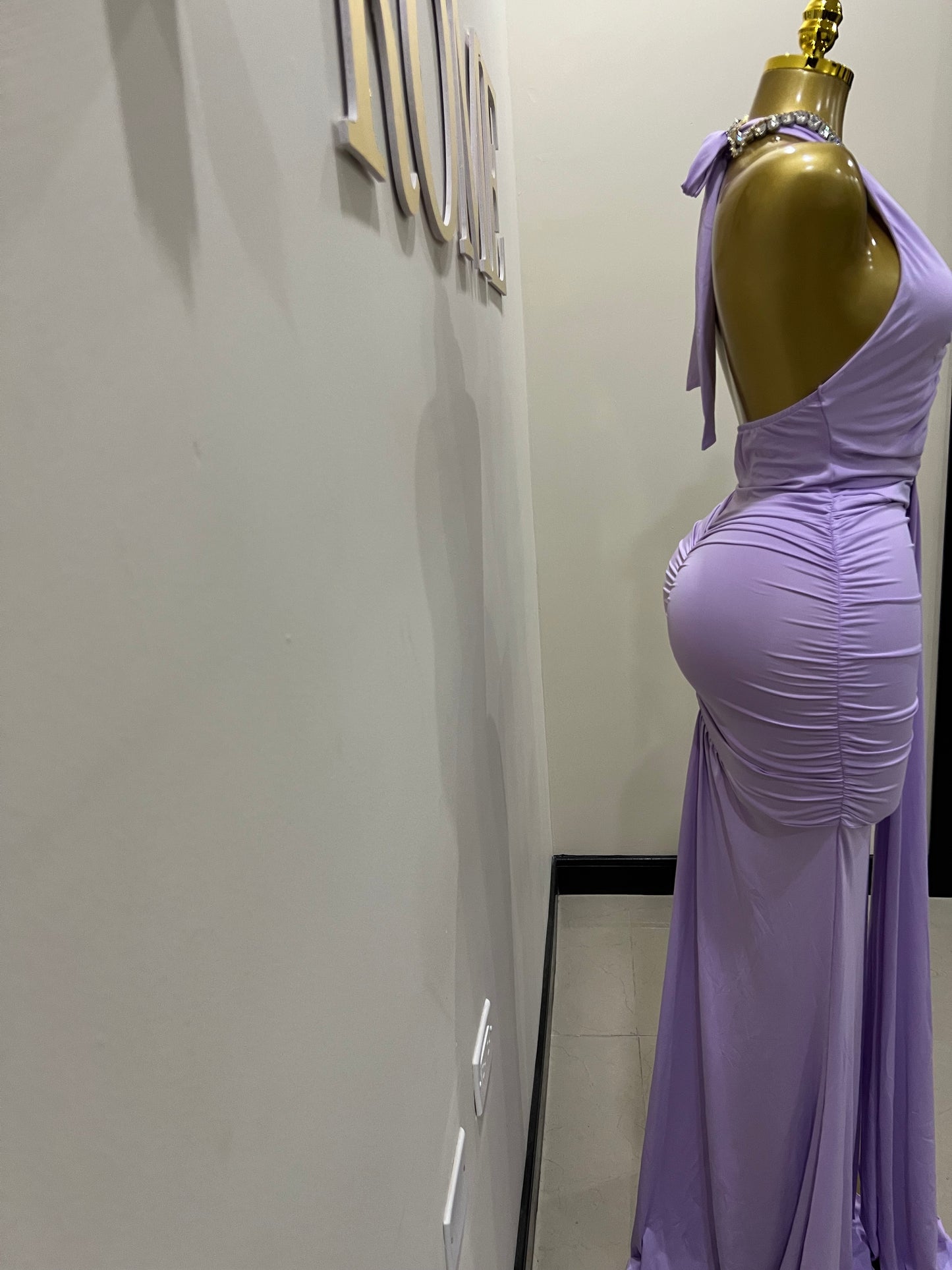 Chinelle Nara Dress (Light Purple)