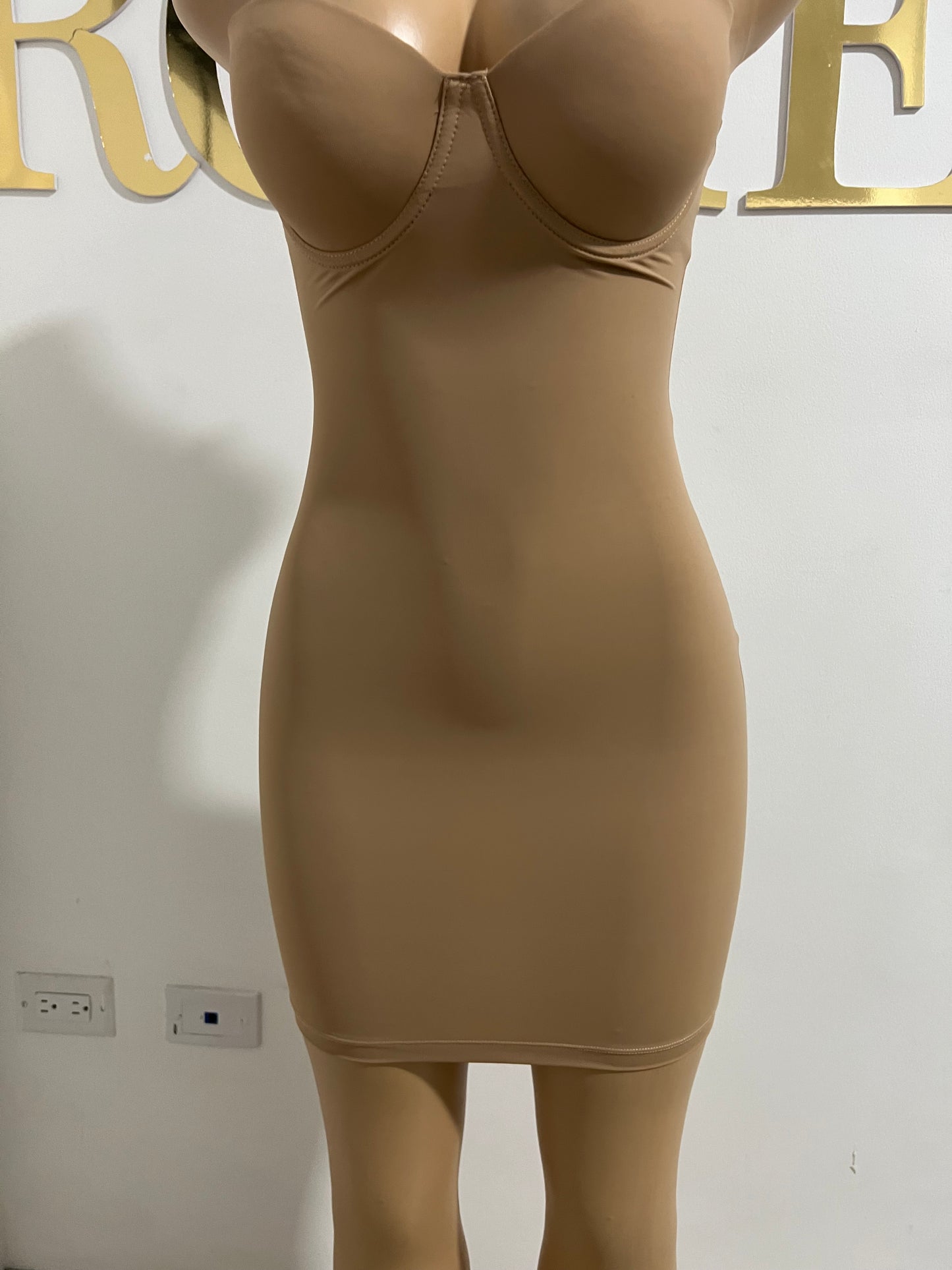 Shapewear Dress (Brown)