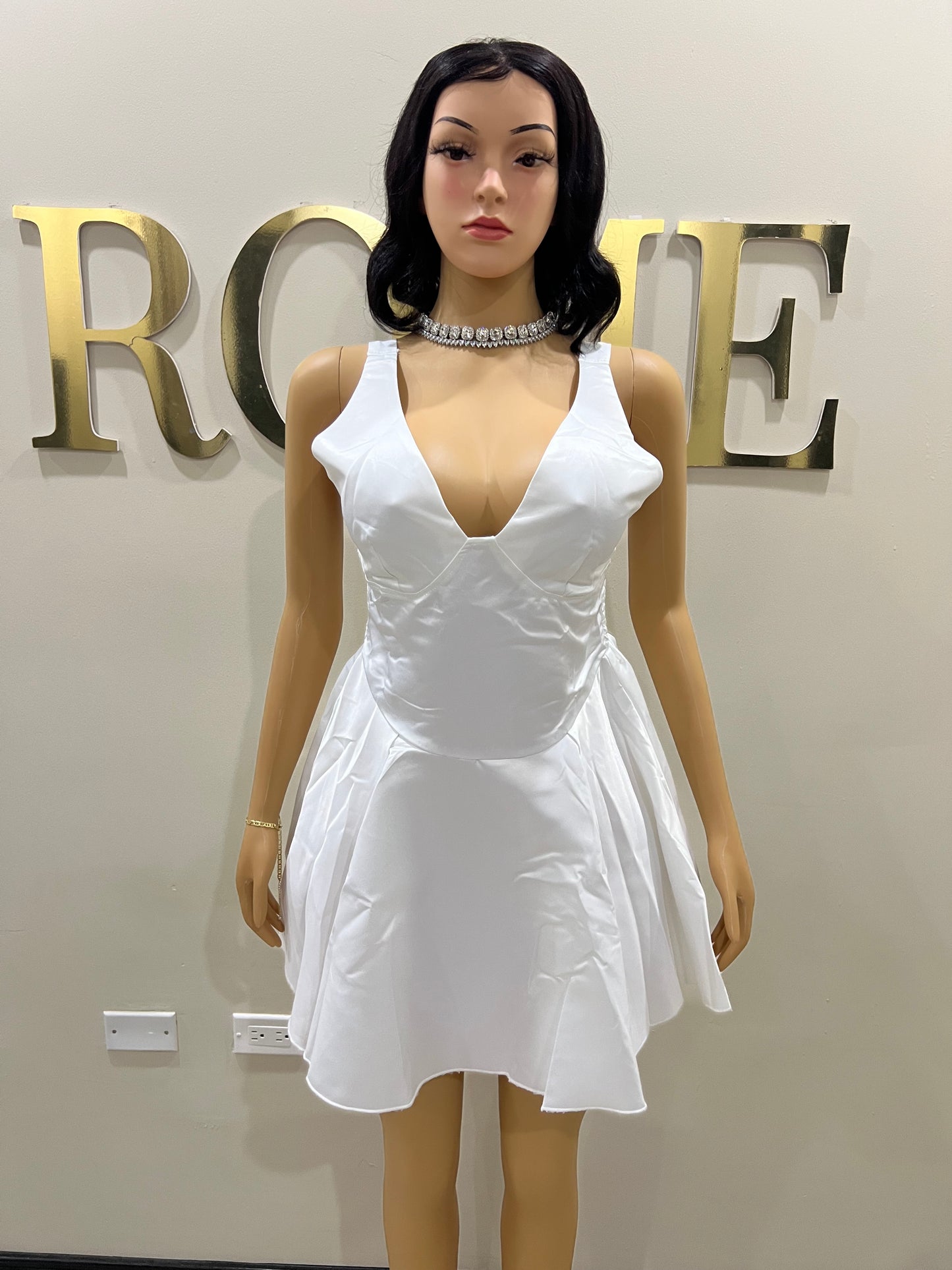 Tara Diana Dress (White)