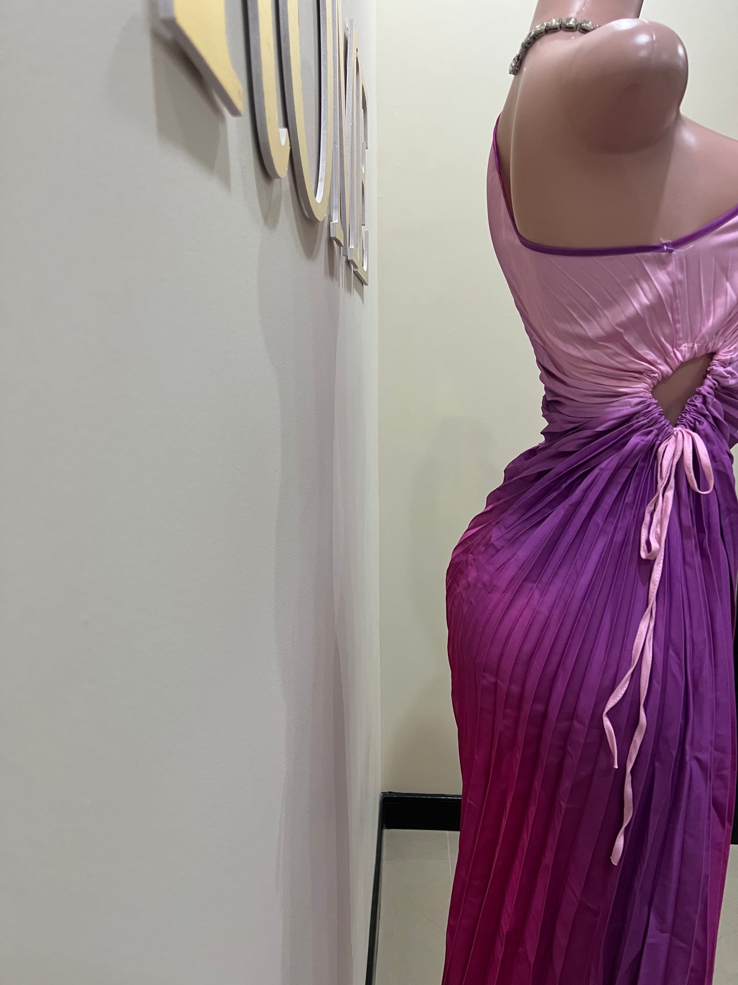 Carli Dress (Pink - purple)