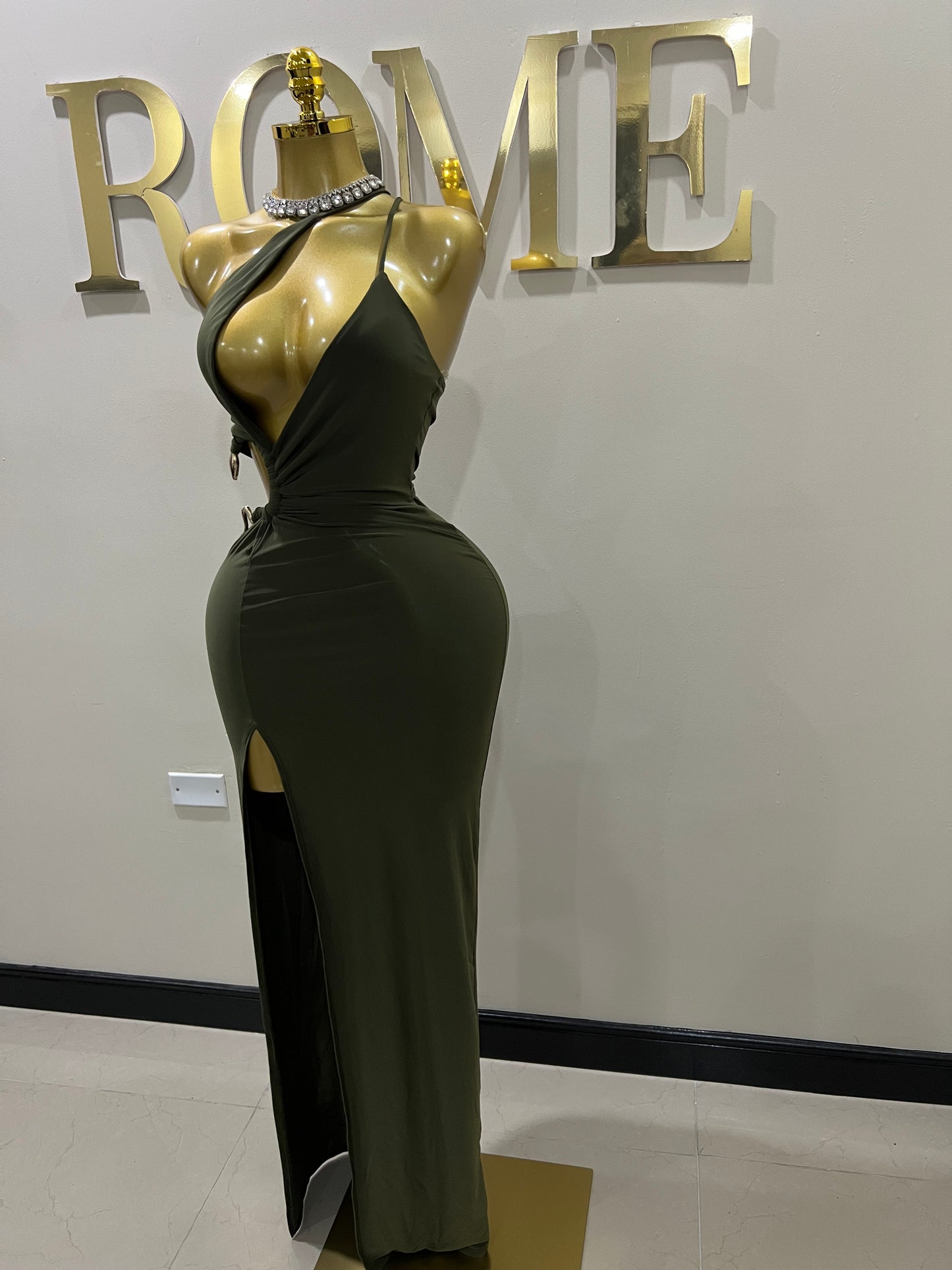 Snake Ming Dress (Green)
