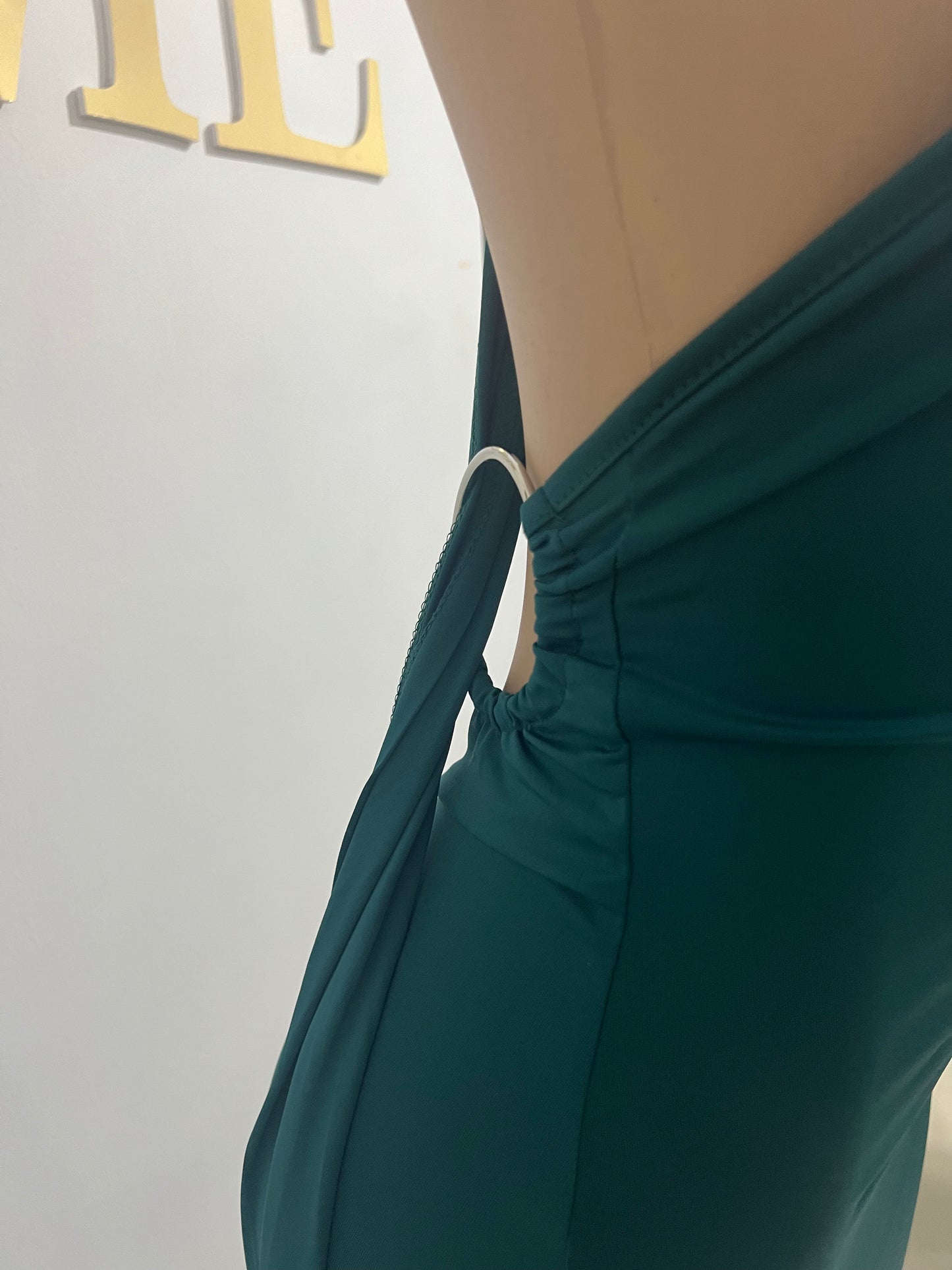 Toya Dress (Emerald Green)