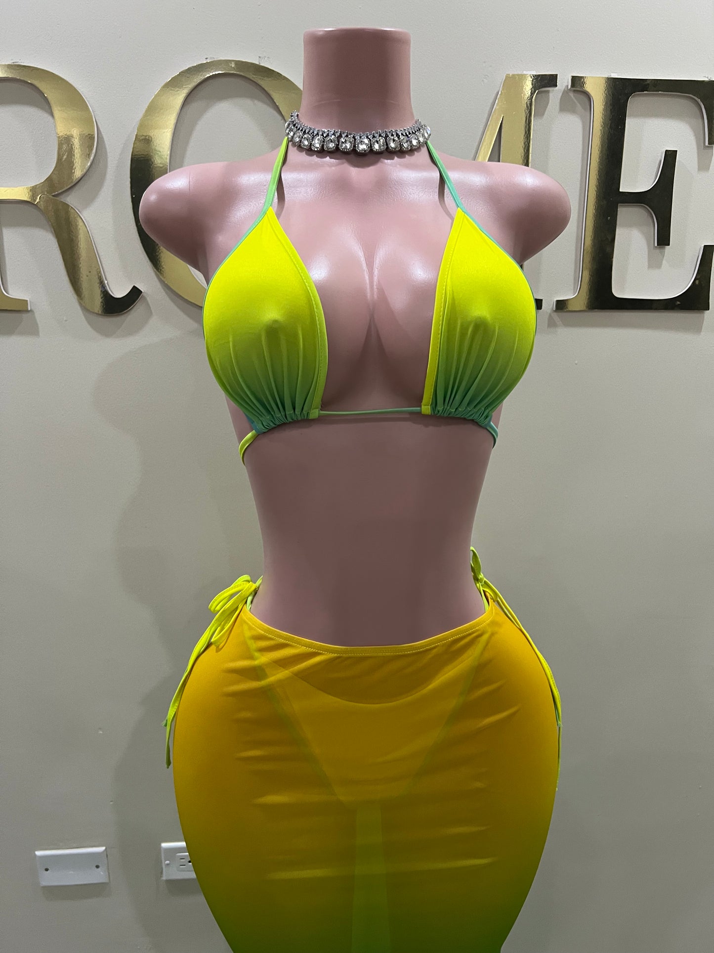 Margarita 3 Pcs Mesh Skirt Set