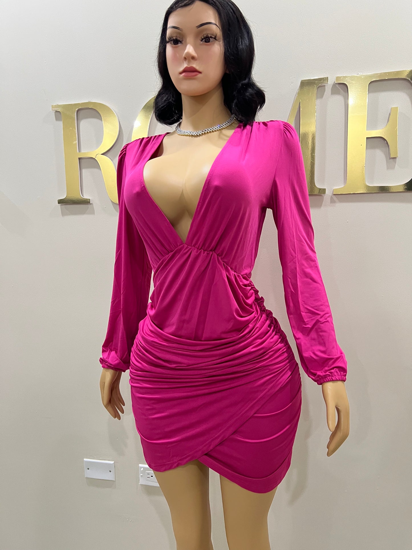 Stella Slay Dress (Pink)