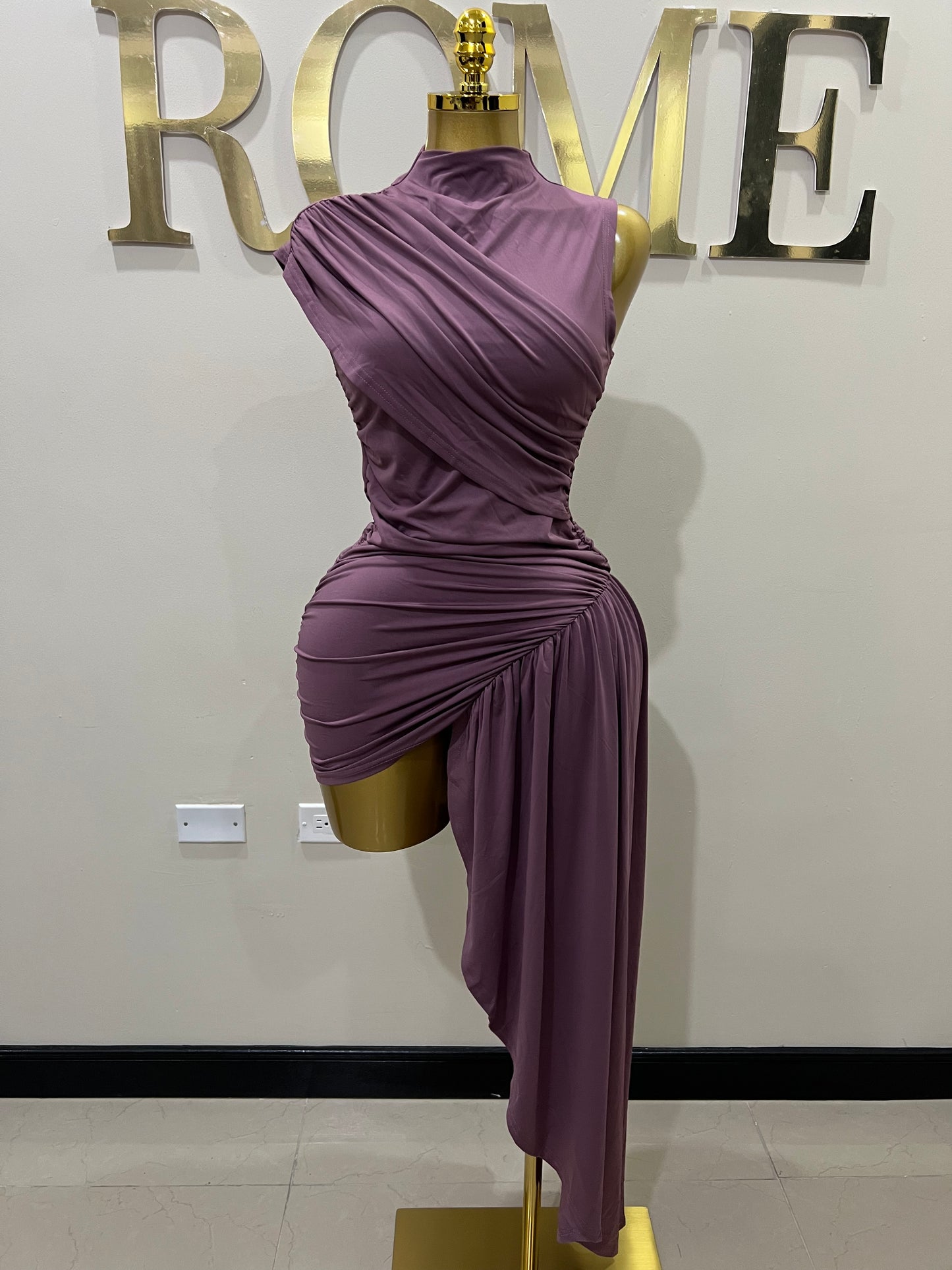 Samira Allegra Mini Dress 2 (Purple)
