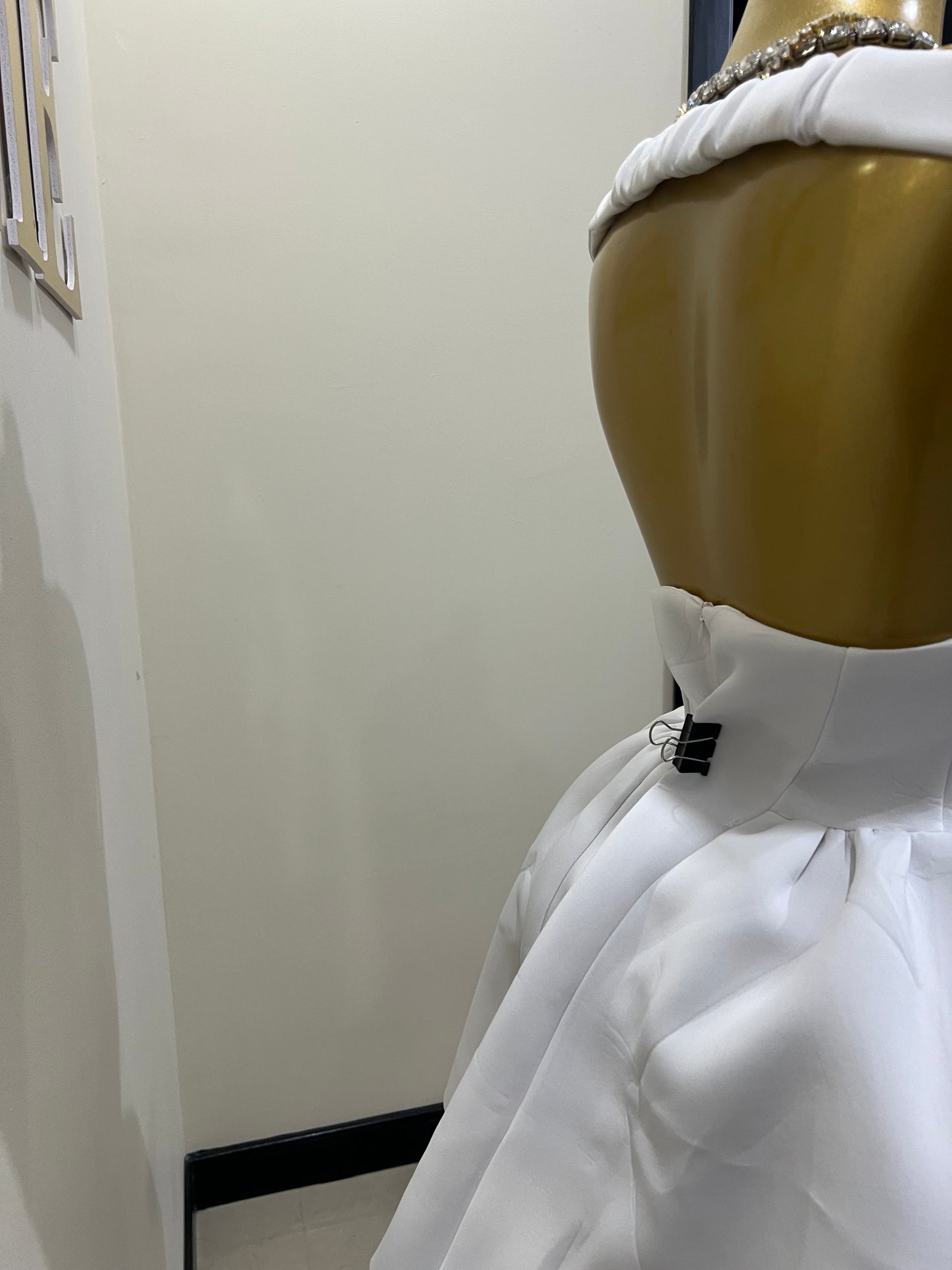 Francesca Diana Dress (White)