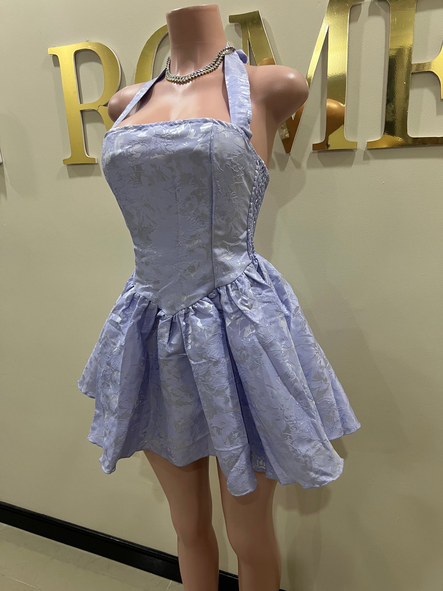 Diana Scape Dress (Purple)