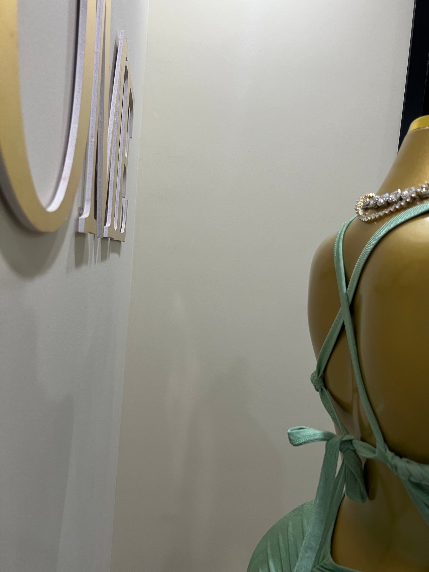 Alaine Braided Dress (Green)