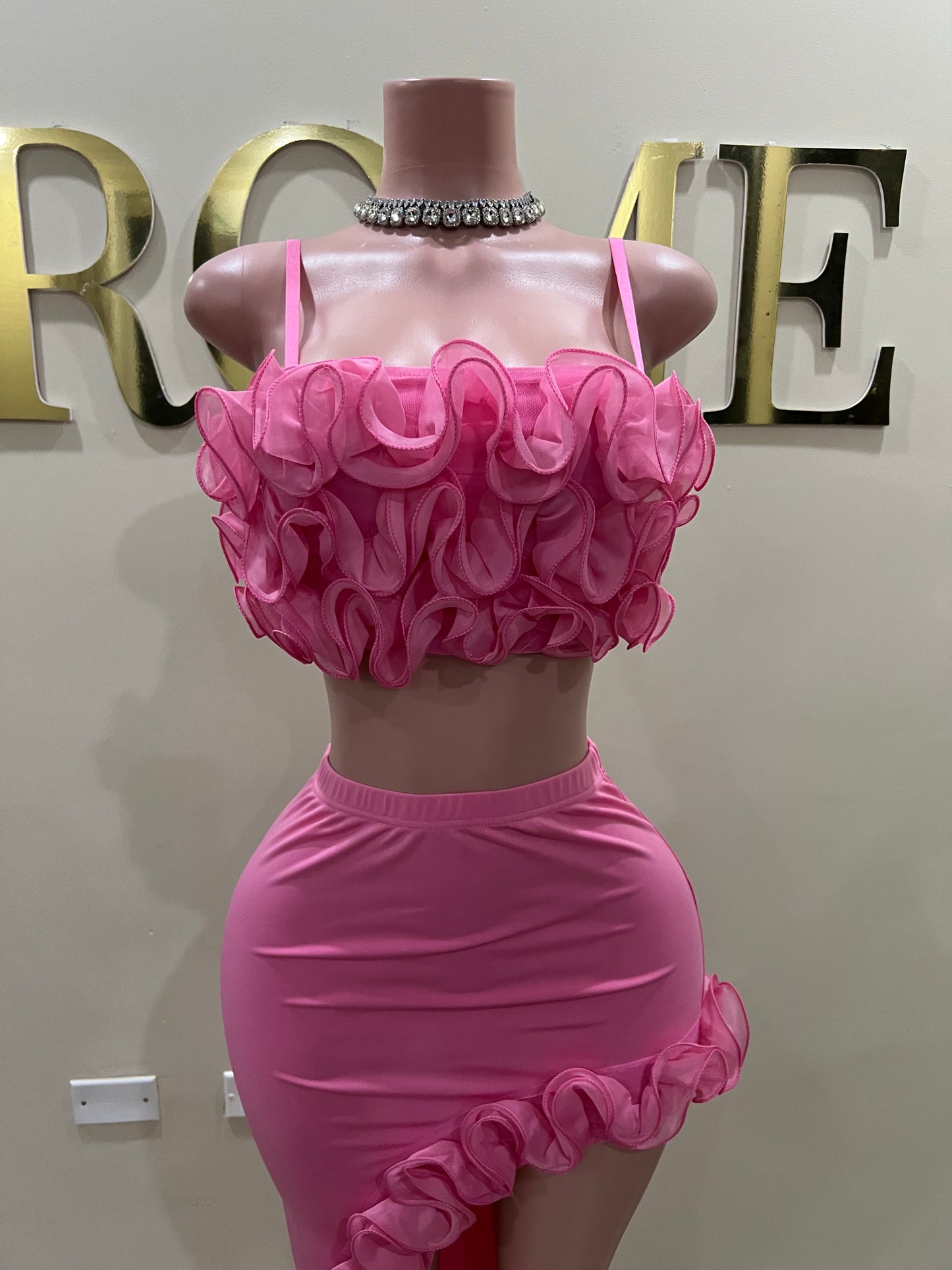 Bloom Skirt Set (Pink)