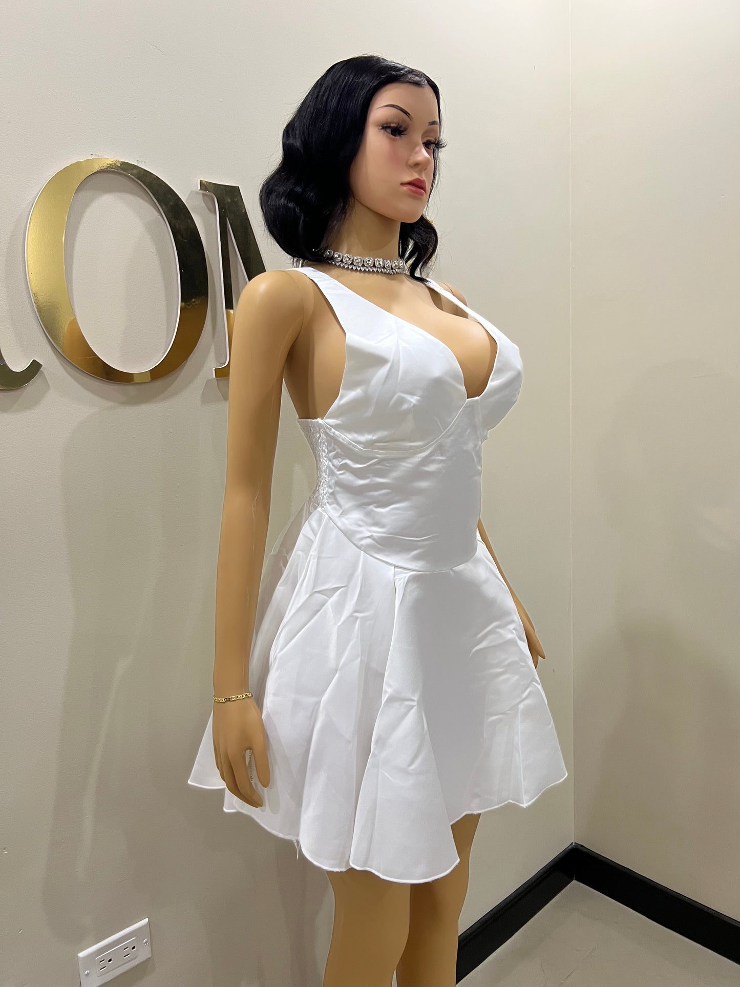 Tara Diana Dress (White)