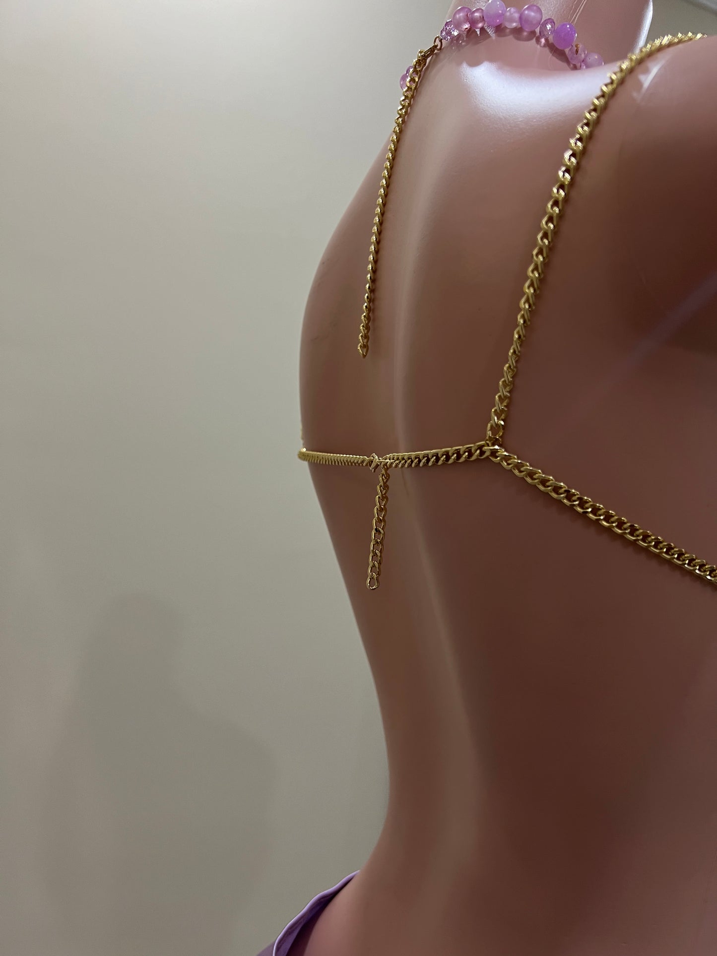 Priya Beaded Top Only (Purple)