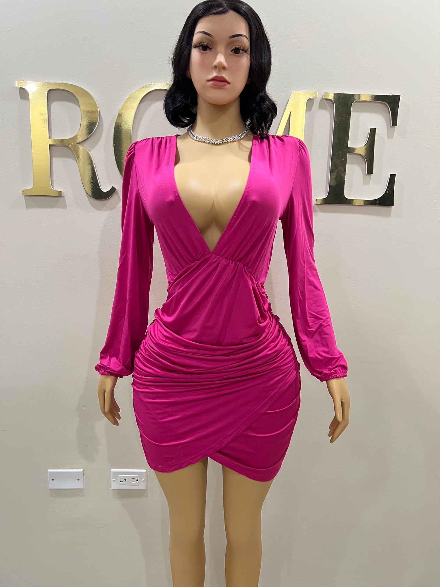 Stella Slay Dress (Pink)
