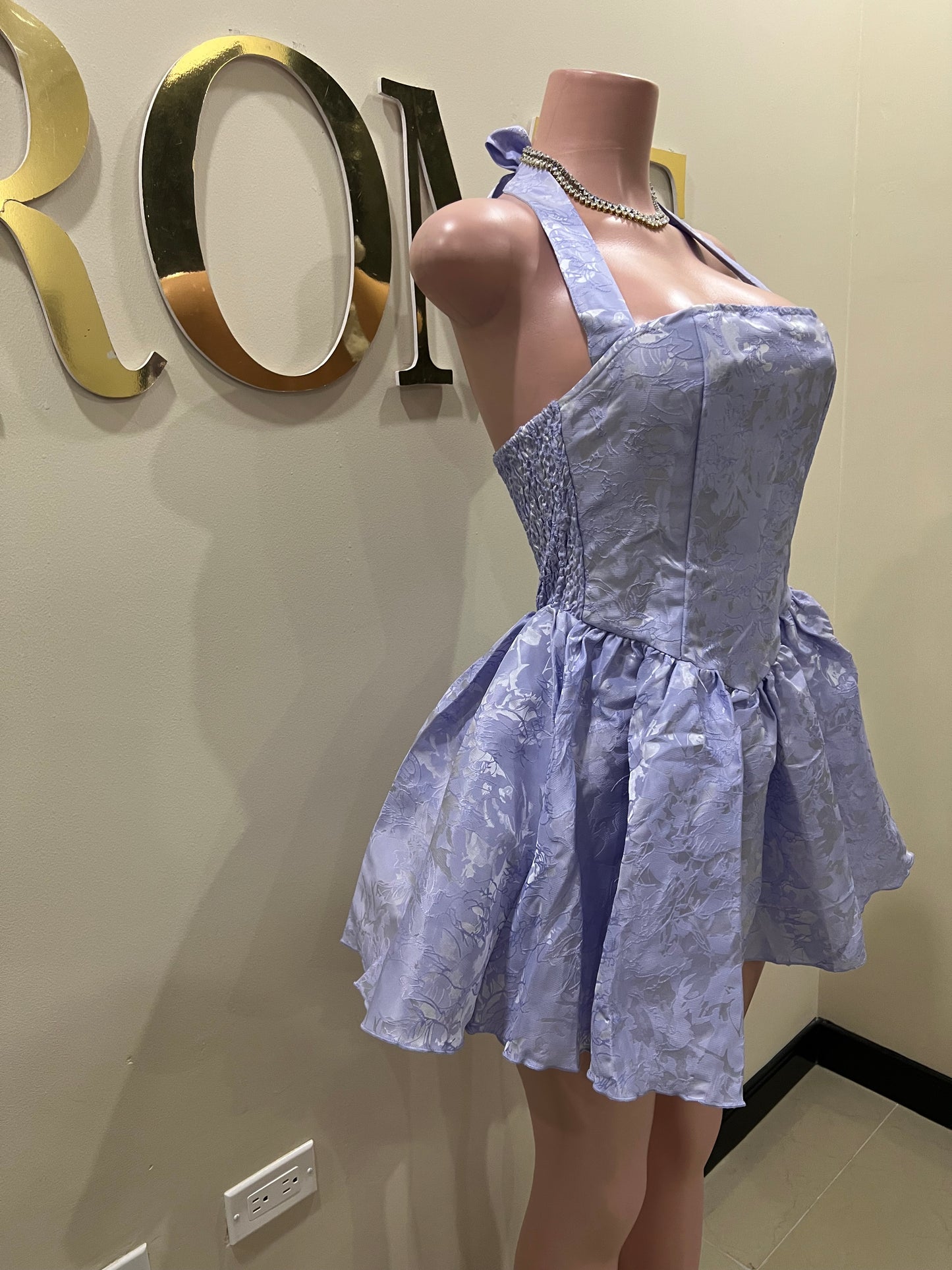 Diana Scape Dress (Purple)