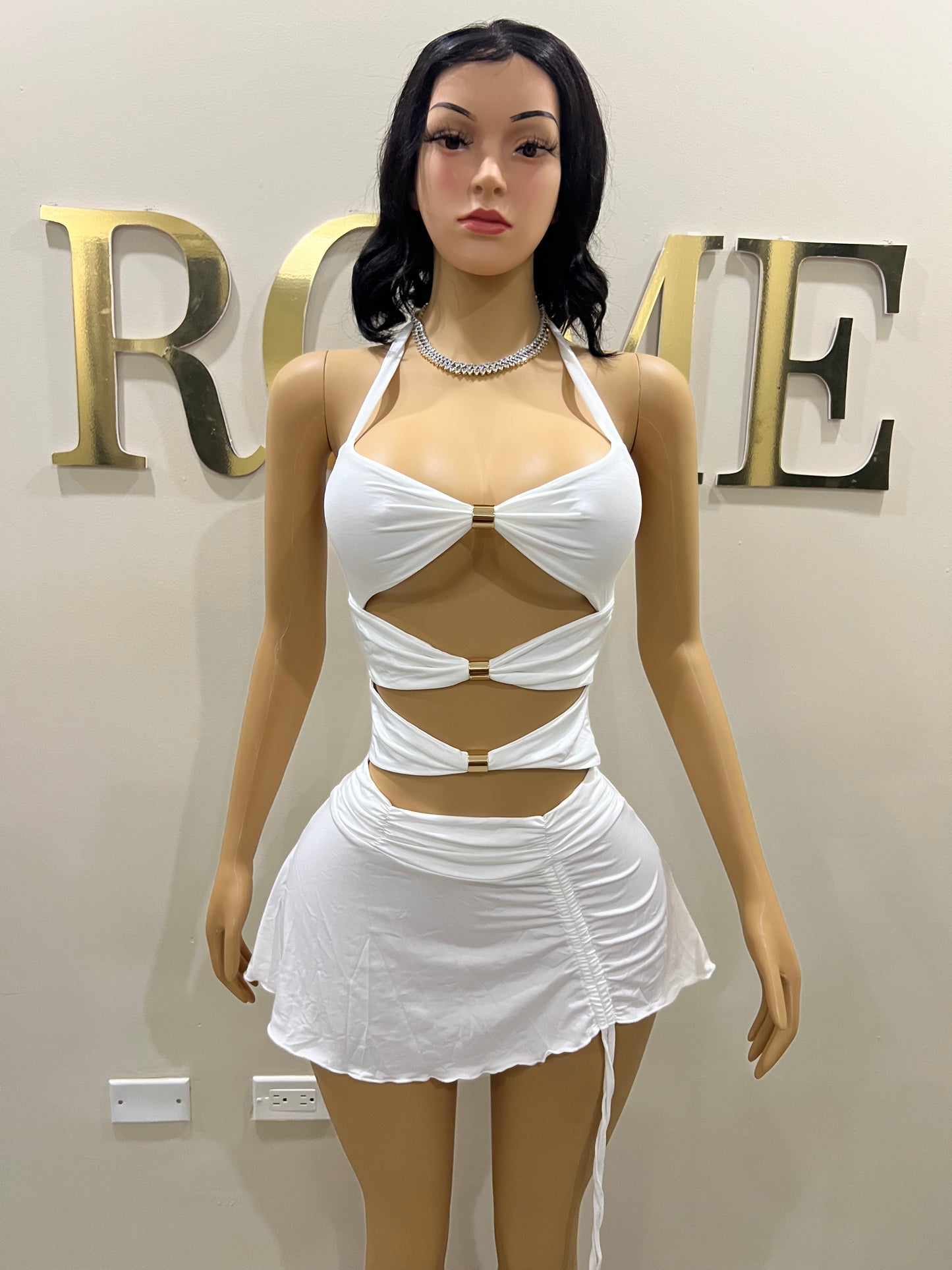Kitty Femi Dress (White)