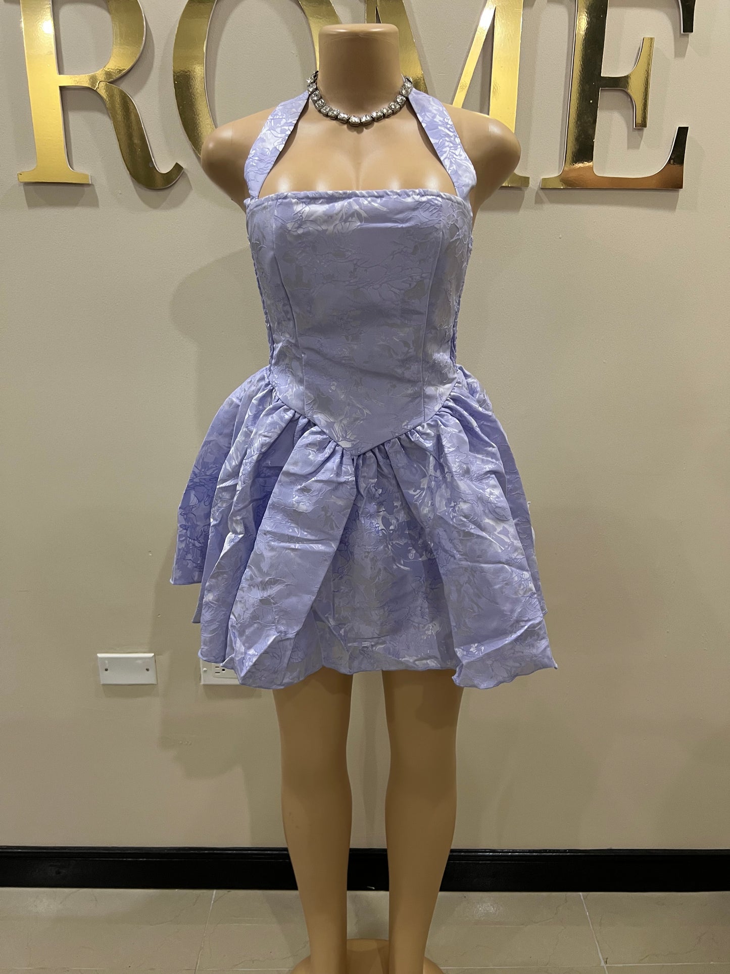 Diana Scape Dress (Purple)