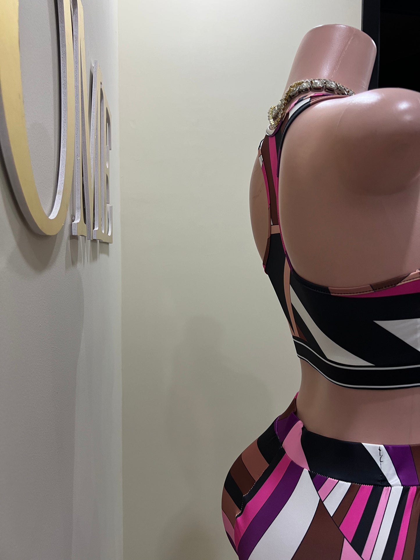 Dream Tights Pants Set (Pink)