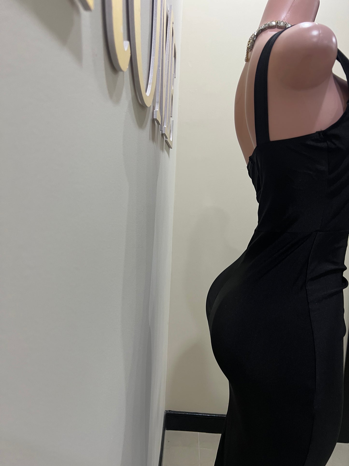 Kerry One Strap Dress (Black)