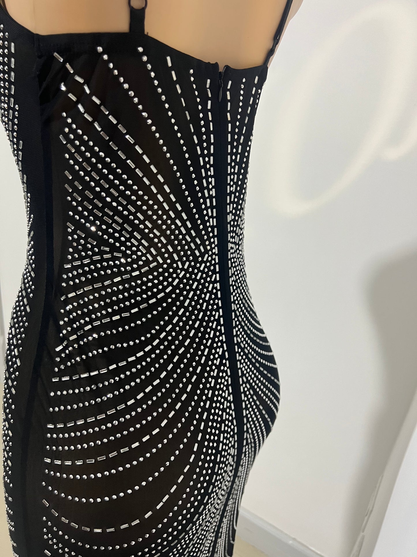 Gianna Medusa Dress (Black)