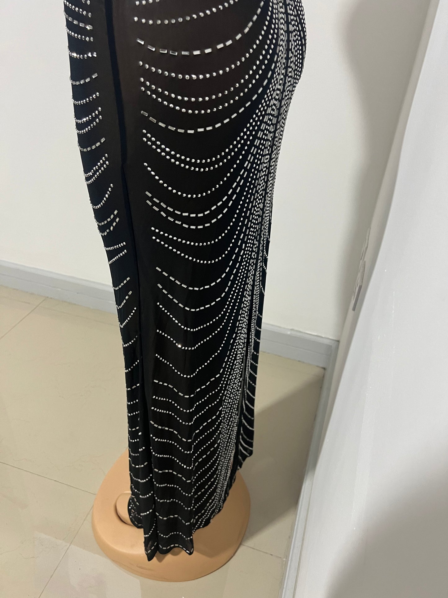 Gianna Medusa Dress (Black)